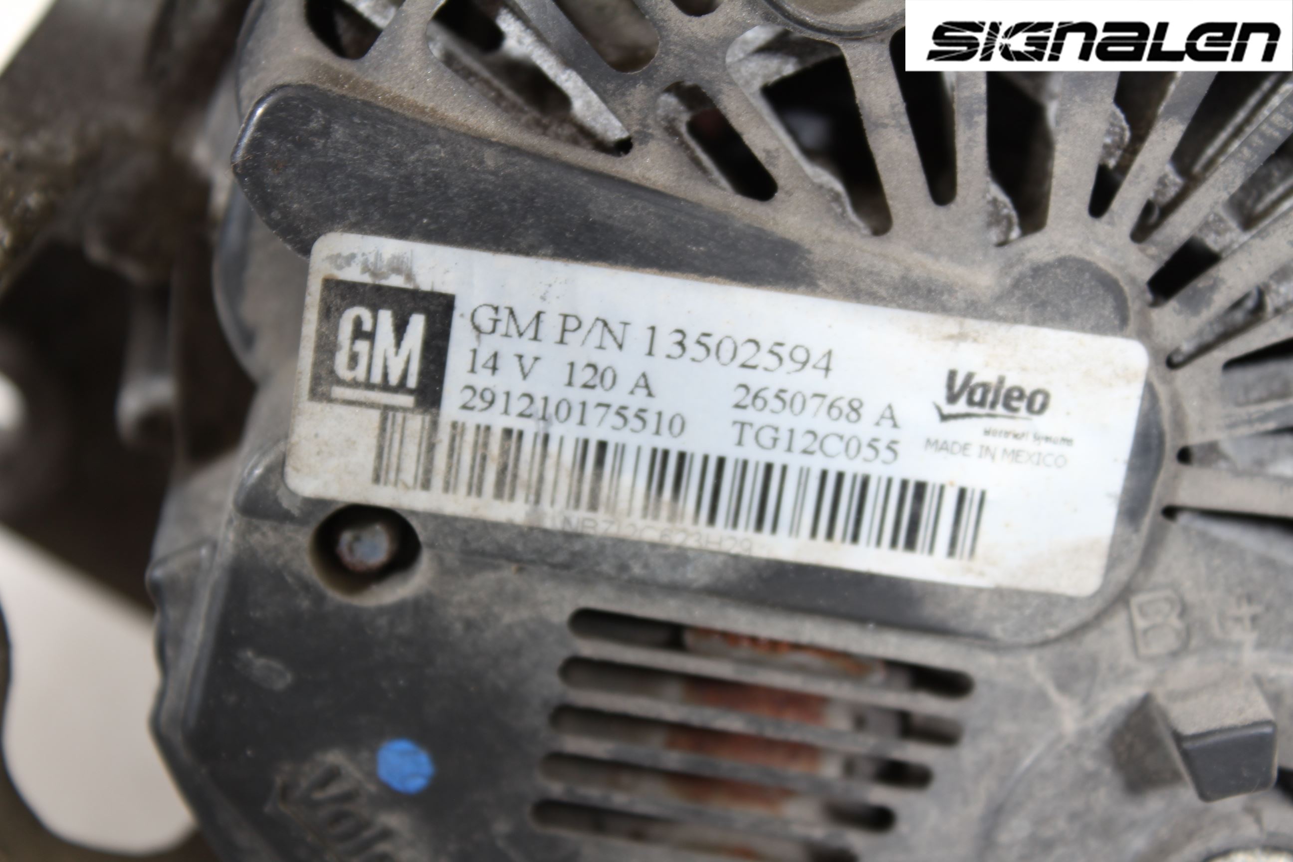 Opel ASTRA J 10-15 Generator