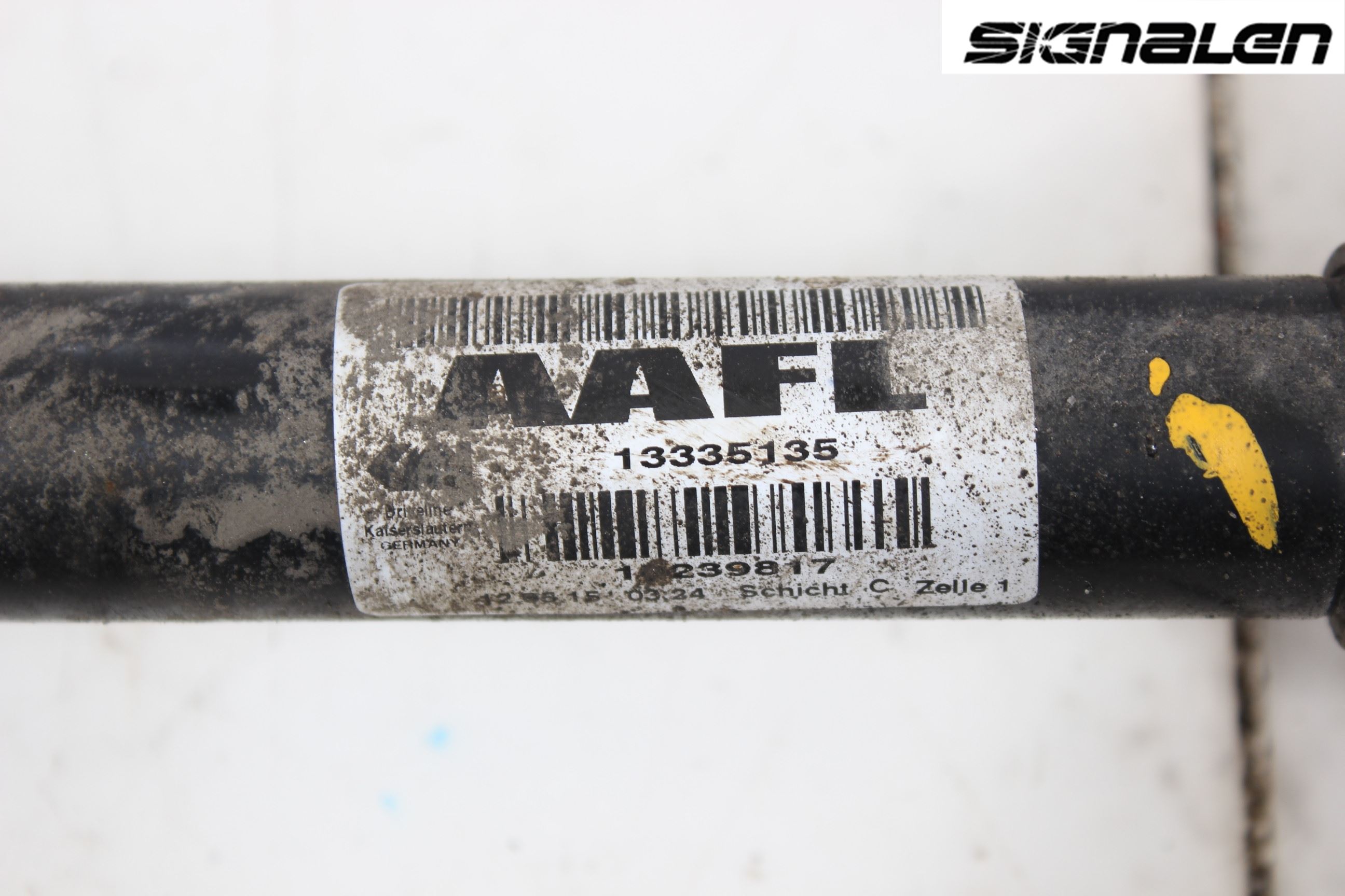 Opel ASTRA J 10-15 Drivaxel Fram Vänster