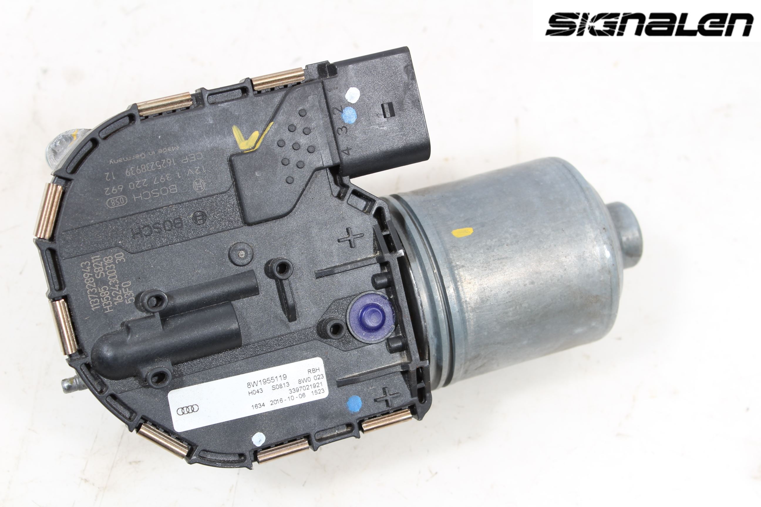 Audi A4/S4 B9 16-19 Torkarmotor Vindruta