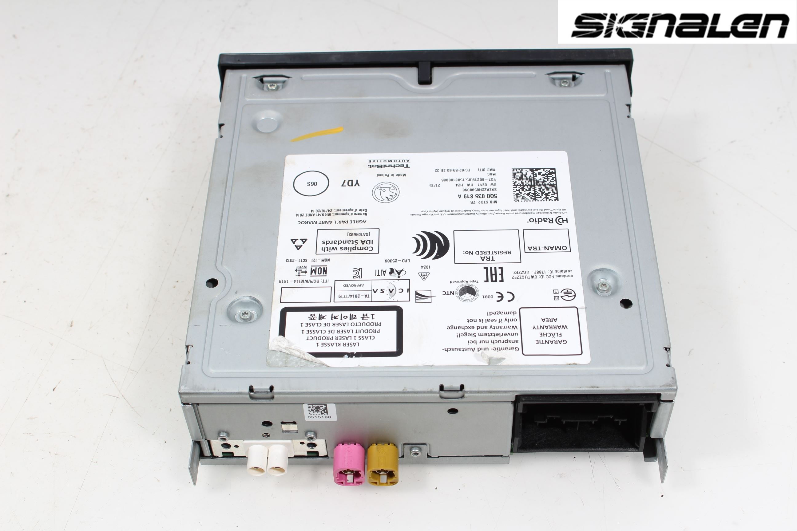 Skoda FABIA 15-21 Radio