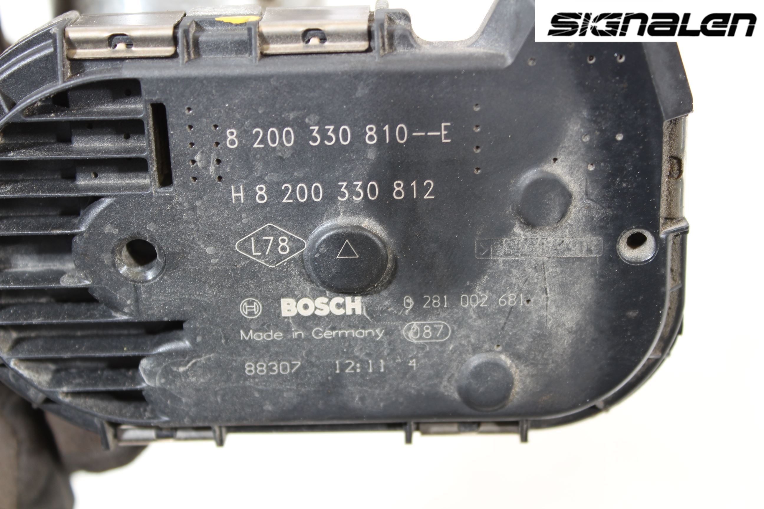 Renault LAGUNA III 08-10 Injspjällhus