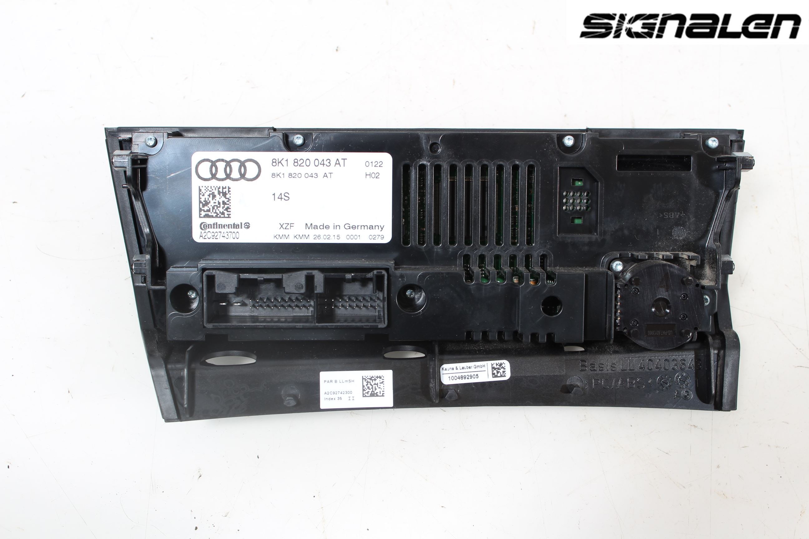 Audi A4 12-15 Ac Styrenhet Ac Manöveren