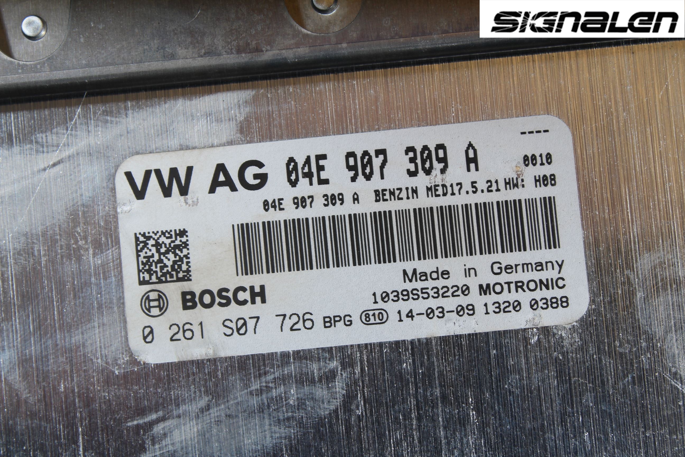 Volkswagen VW GOLF / E-GOLF VII 13-20 Styrenhet Insprut Bensin