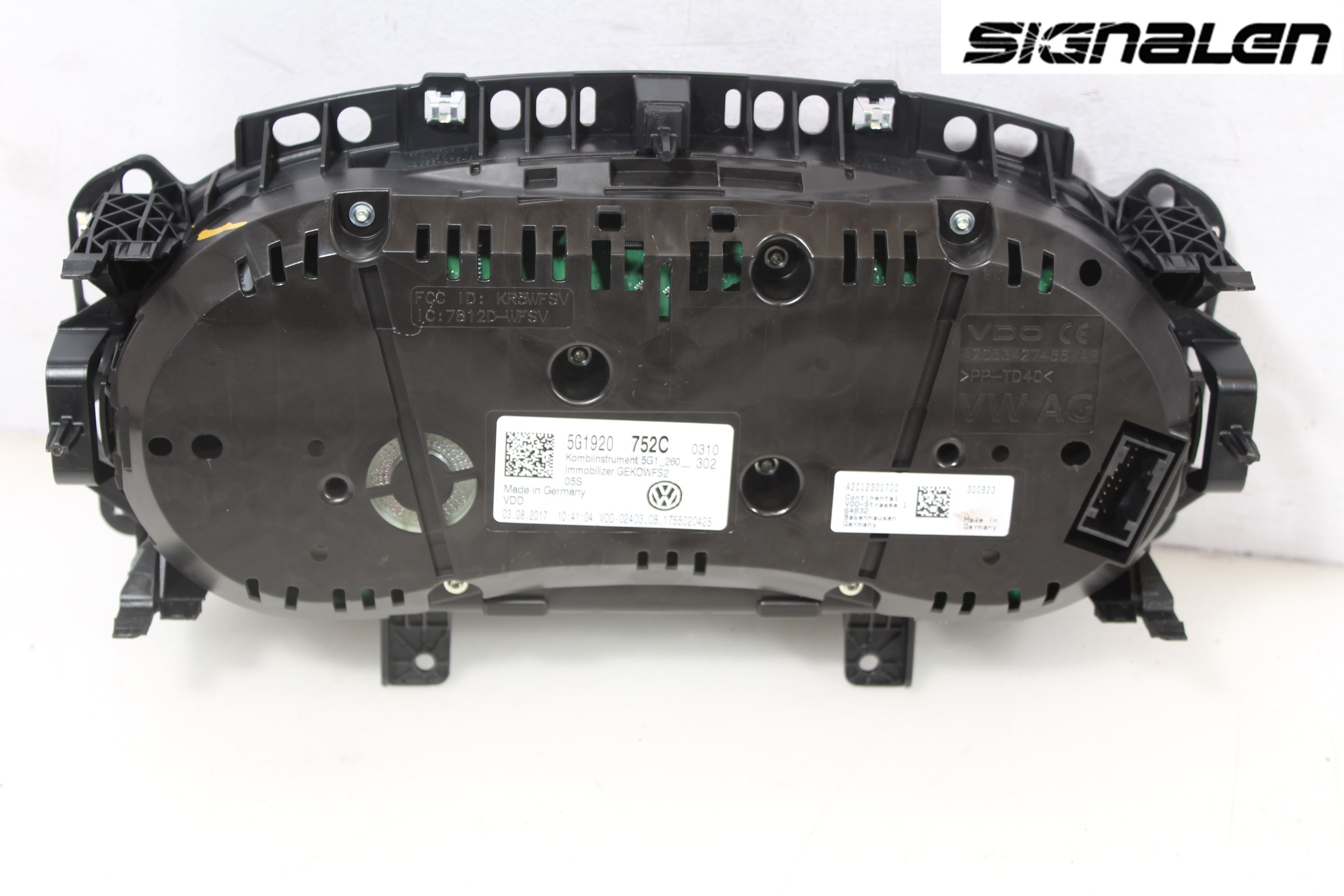 Volkswagen VW GOLF / E-GOLF VII 13-20 Instrument Komb