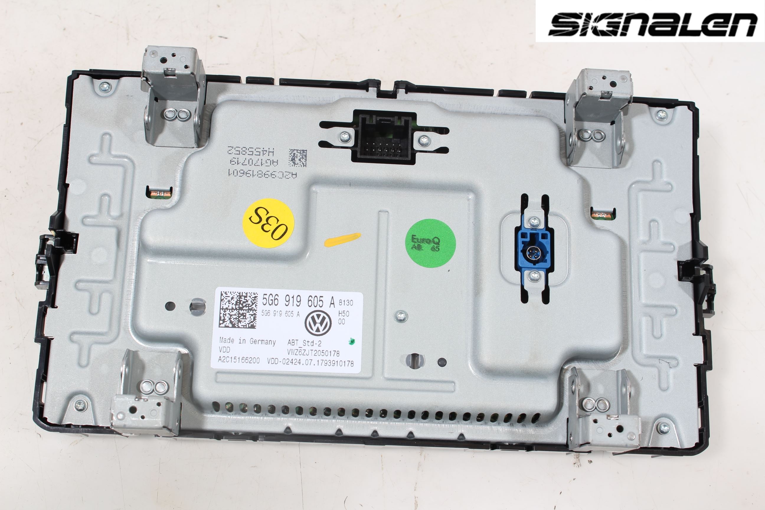 Volkswagen VW GOLF / E-GOLF VII 13-20 Multifunktionsdisplay