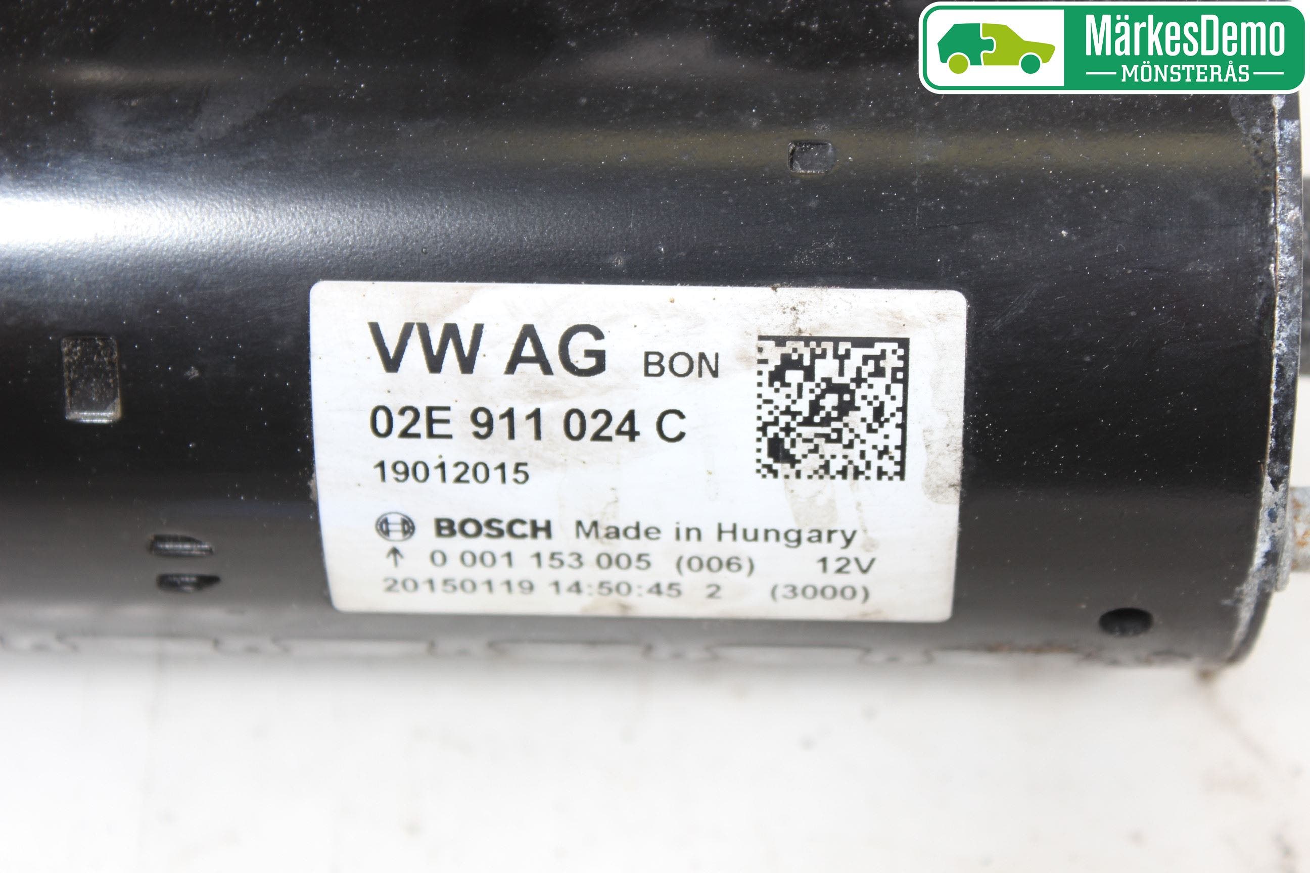 Volkswagen VW PASSAT CC 08-16 Startmotor Diesel