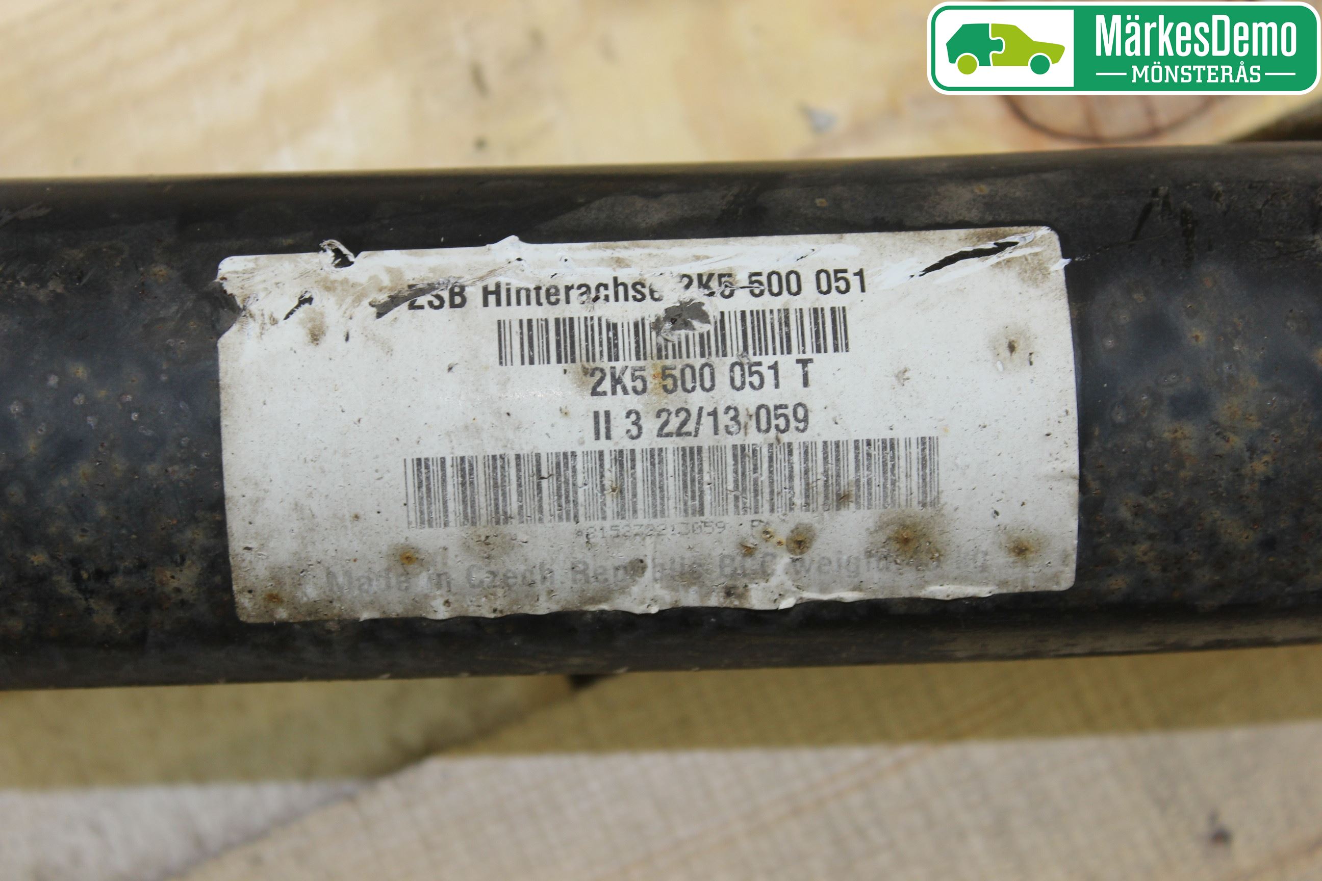 Volkswagen VW CADDY 11-15 Bakaxel