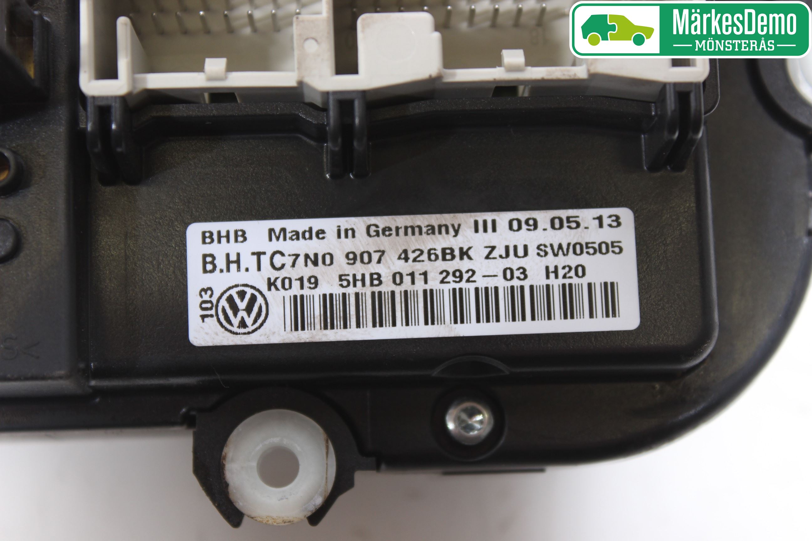 Volkswagen VW CADDY 11-15 Ac Styrenhet Ac Manöveren