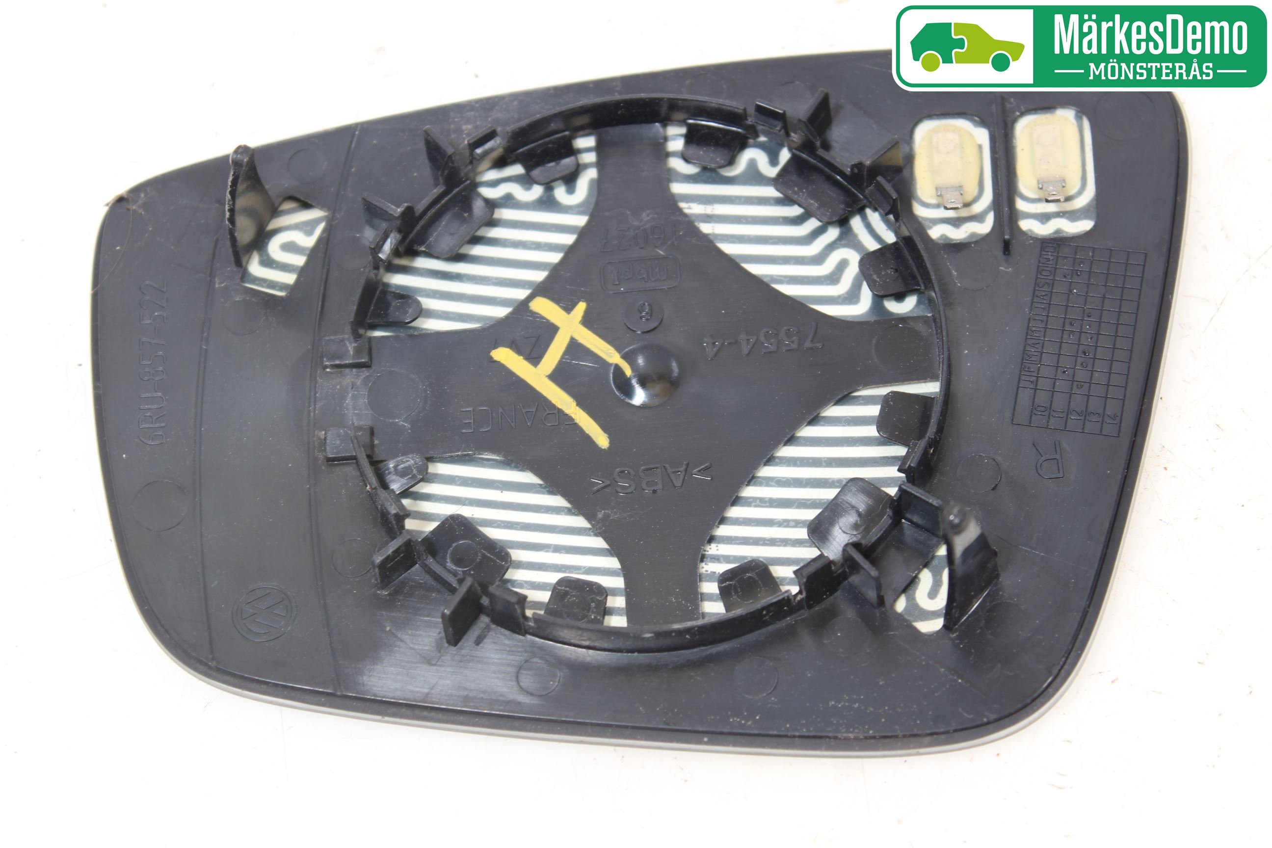 Volkswagen VW UP! / E-UP! Spegelglas Hö