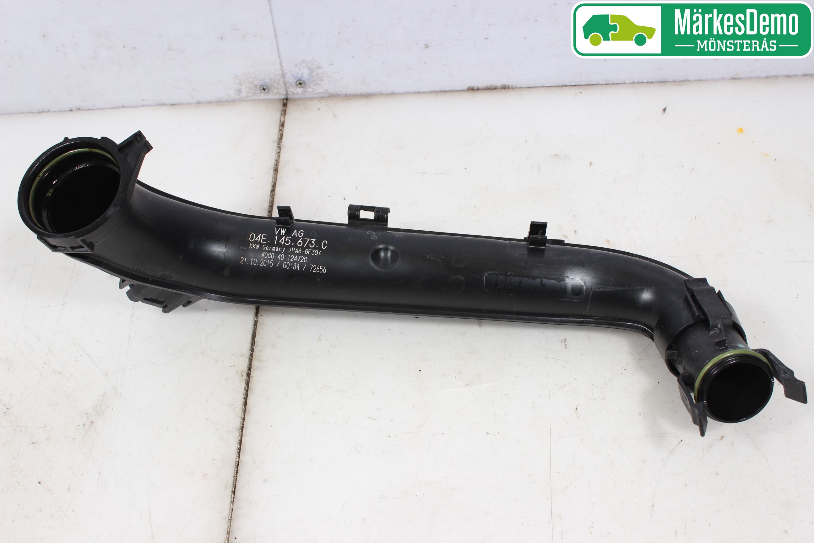 Volkswagen VW GOLF / E-GOLF VII 13-20 Laddluft-Intercoolerrör