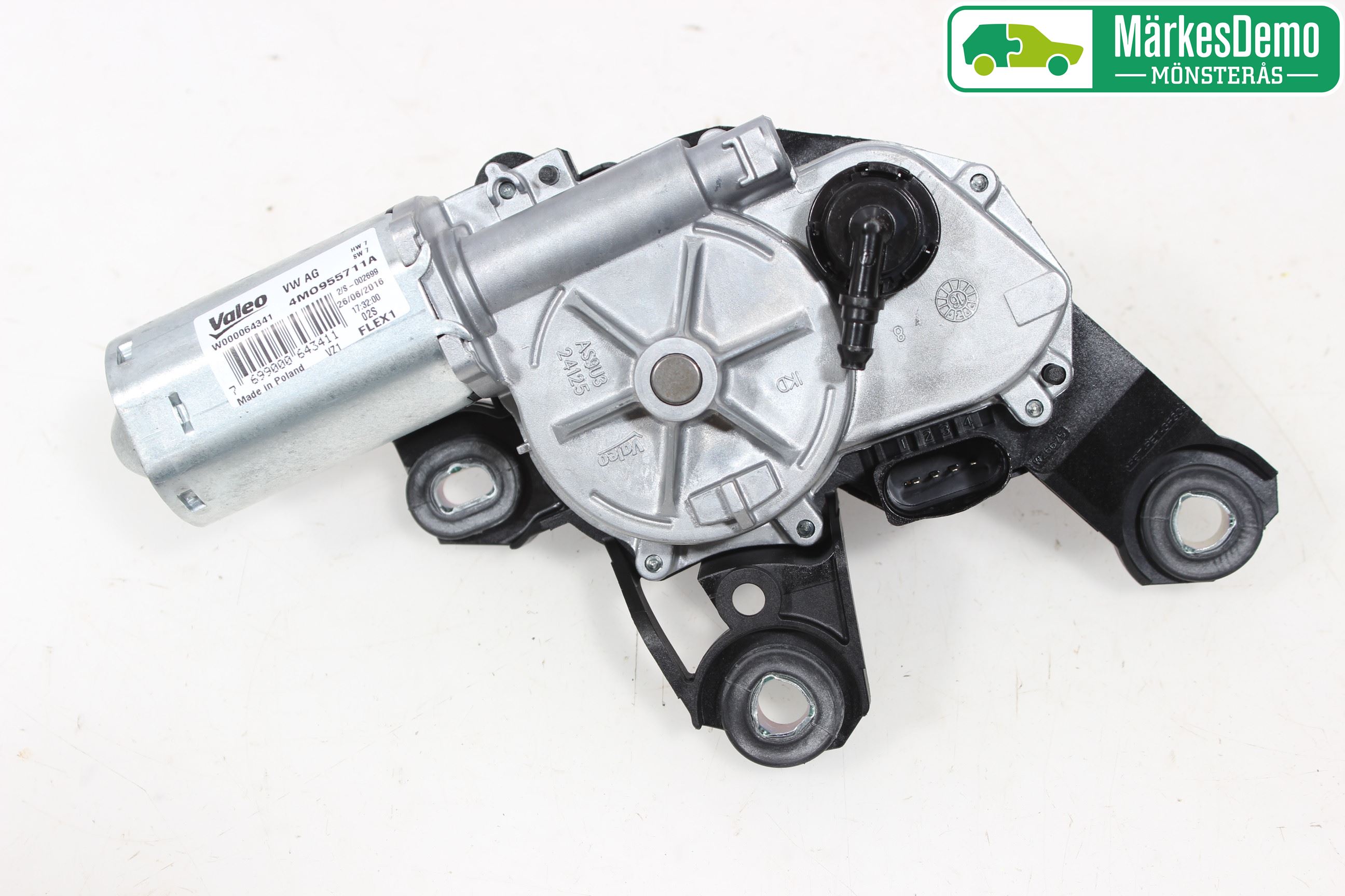 Audi A4/S4 B9 16-19 Torkarmotor Baklucka