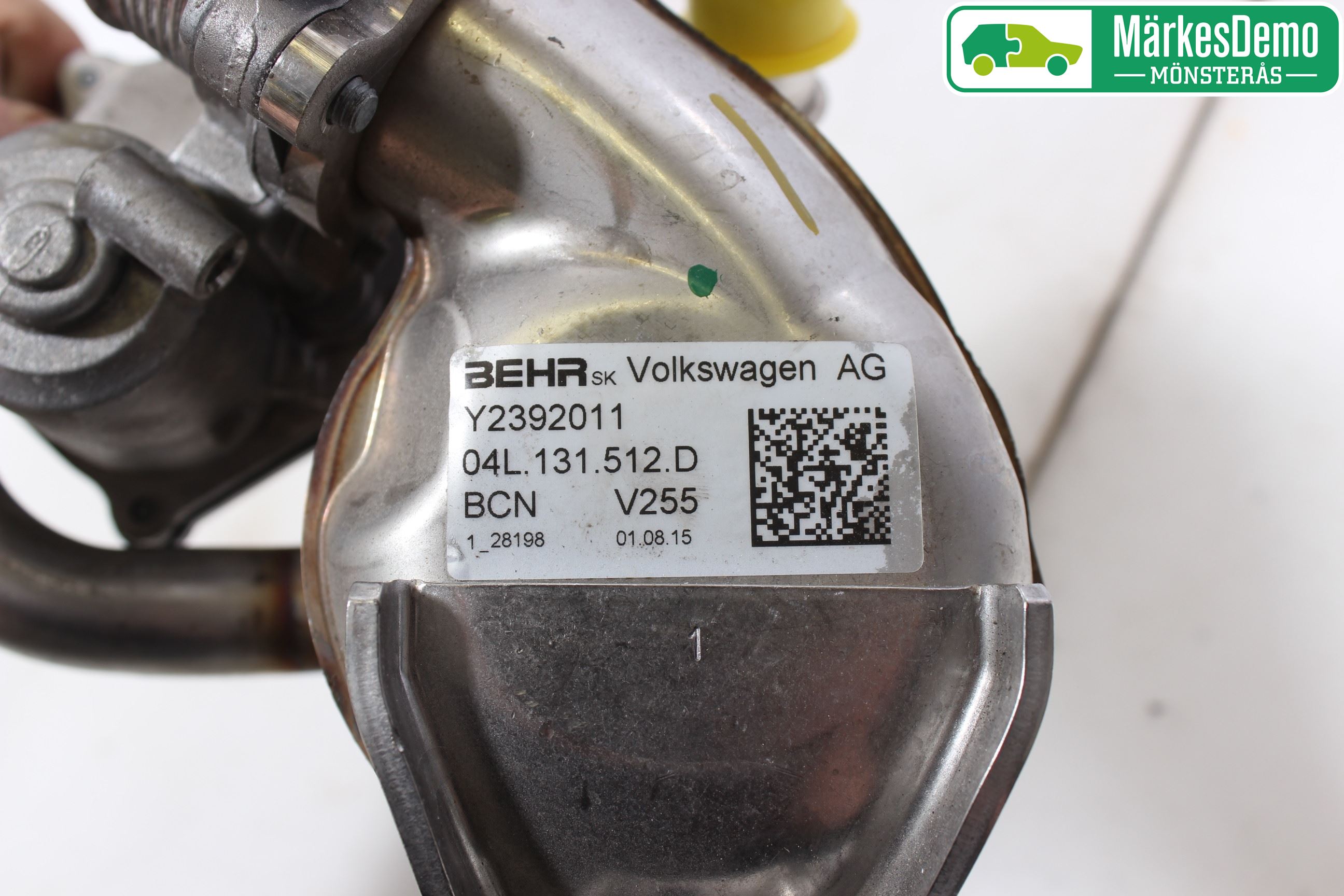 Volkswagen VW PASSAT 15-19 Avgaskylare