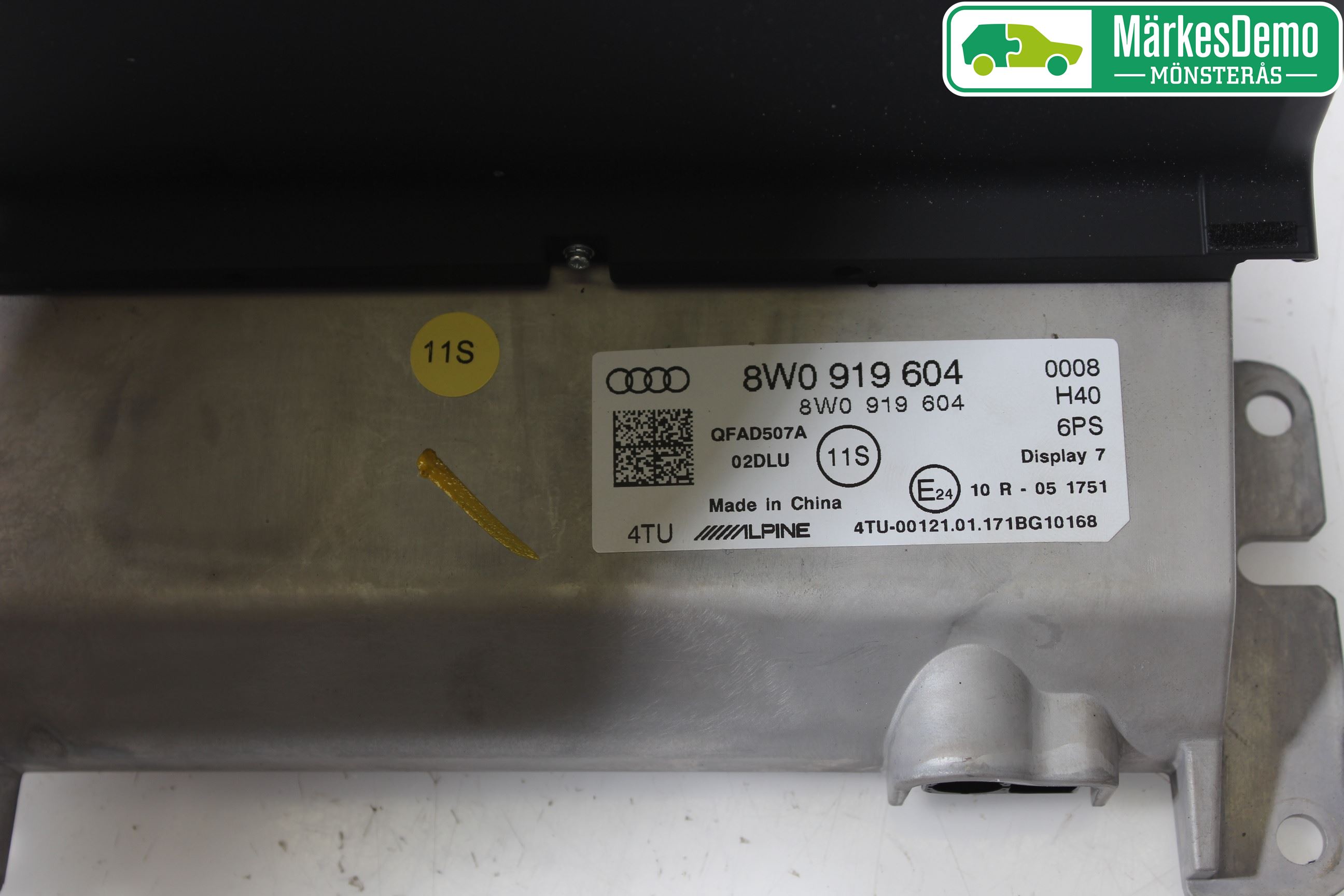 Audi A4/S4 B9 16-19 Färddator