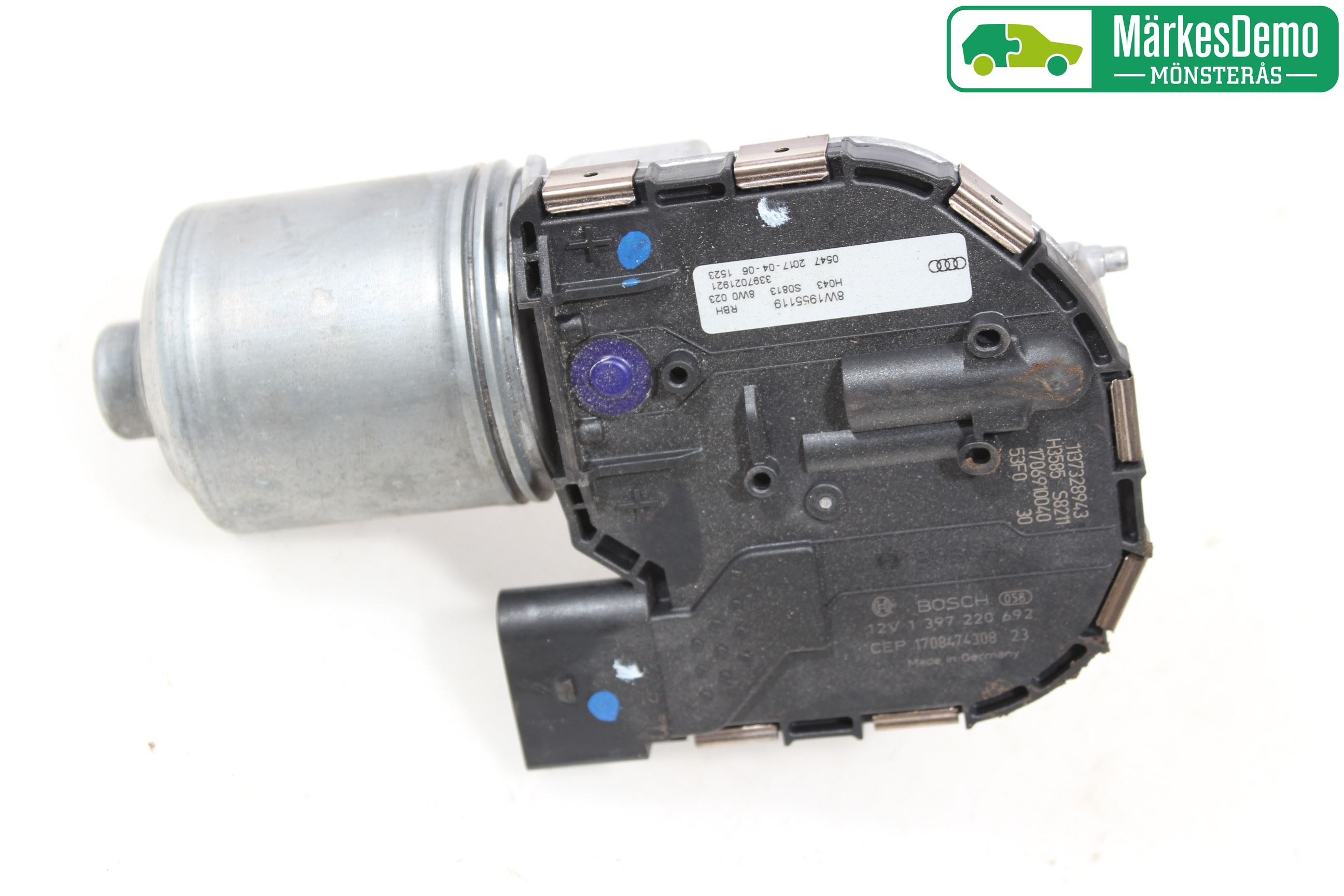 Audi A4/S4 B9 16-19 Torkarmotor Vindruta