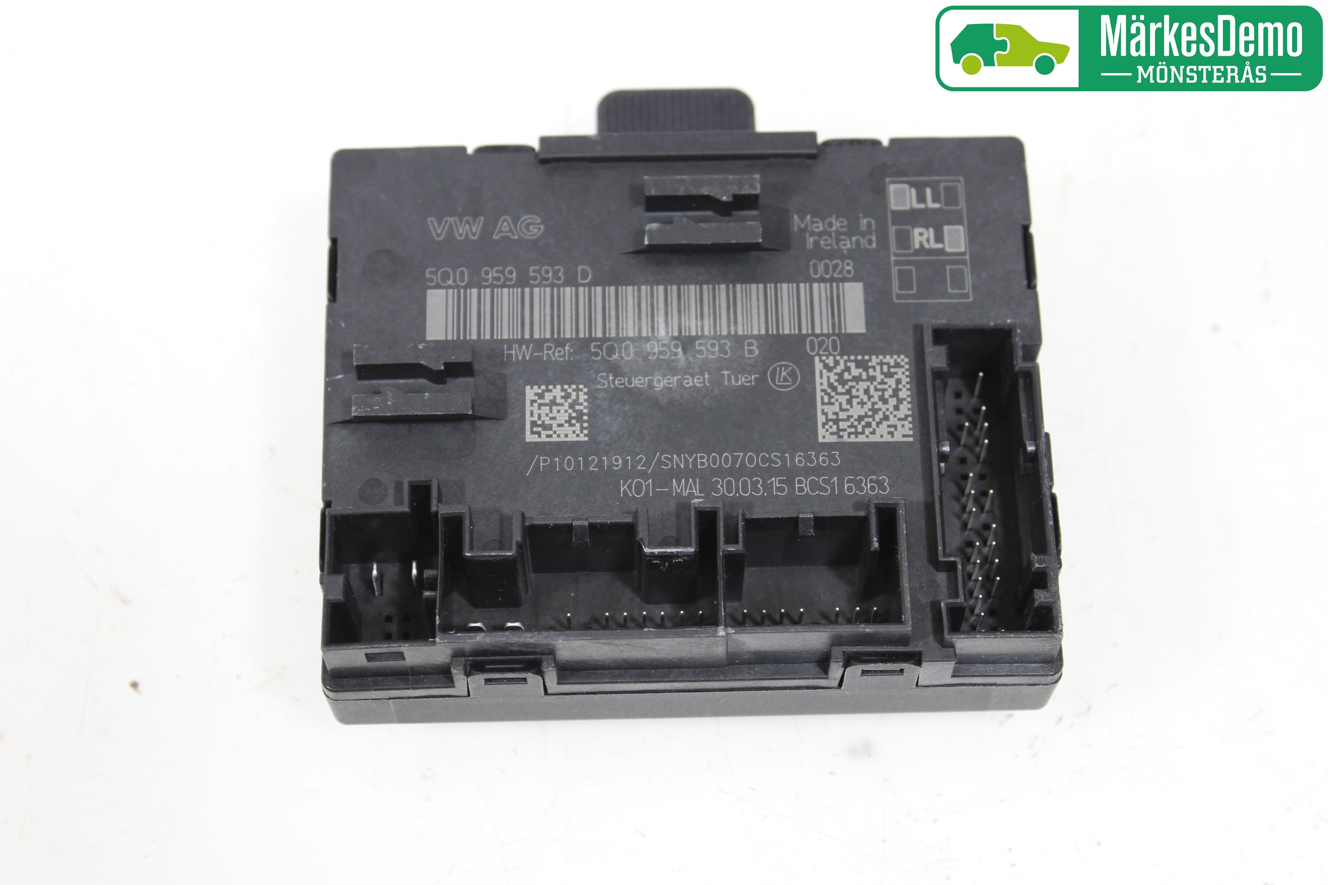 Volkswagen VW PASSAT 15-19 Styrenhet Dörr