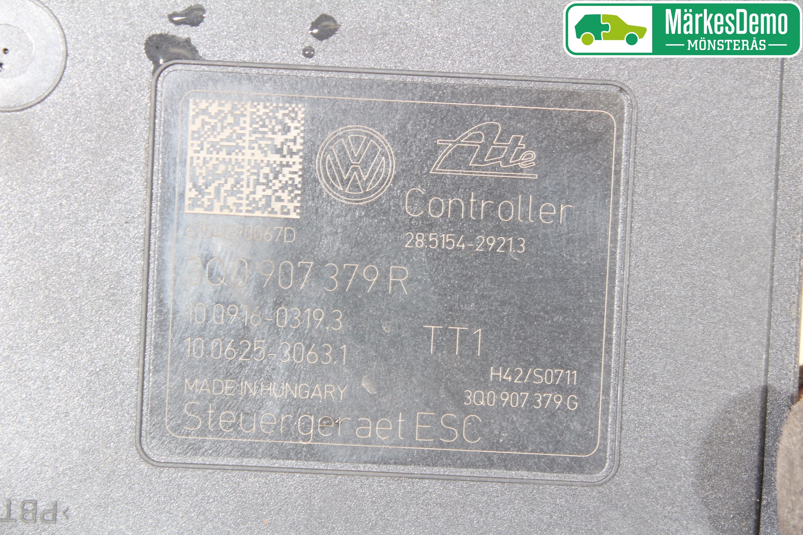 Volkswagen VW PASSAT 15-19 Abs Hydraulaggregat