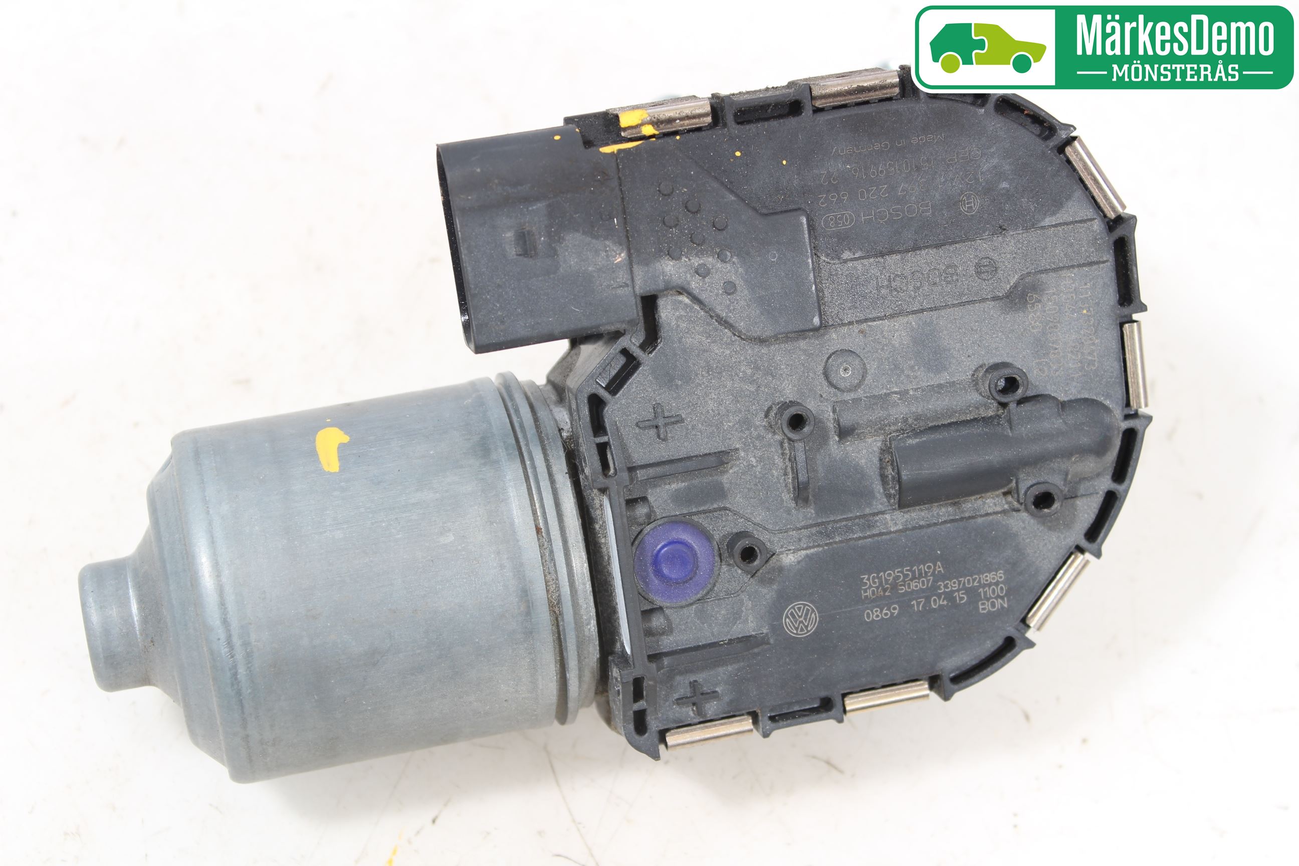 Volkswagen VW PASSAT 15-19 Torkarmotor Vindruta