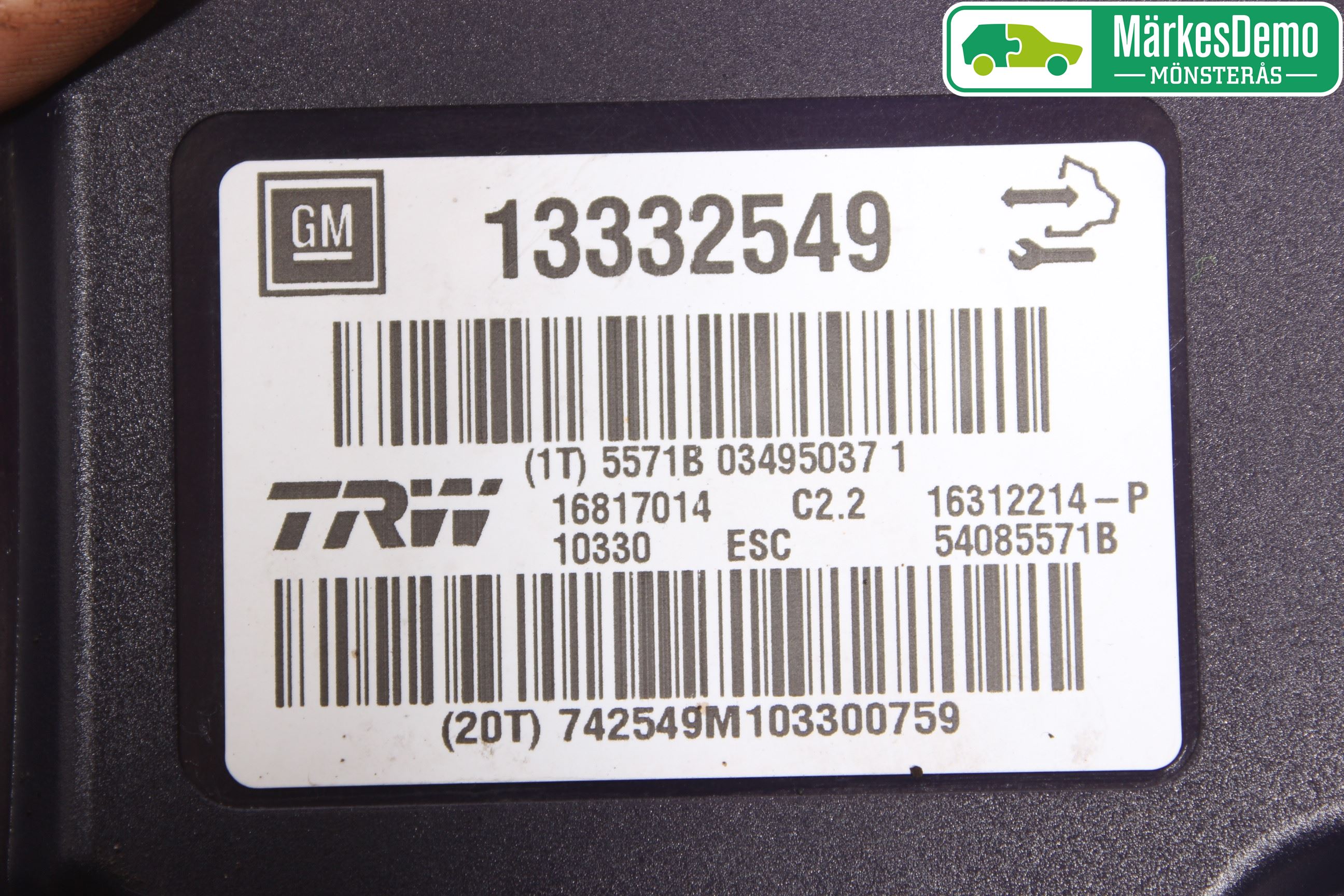 Saab 9-5 10-12 Abs Hydraulaggregat