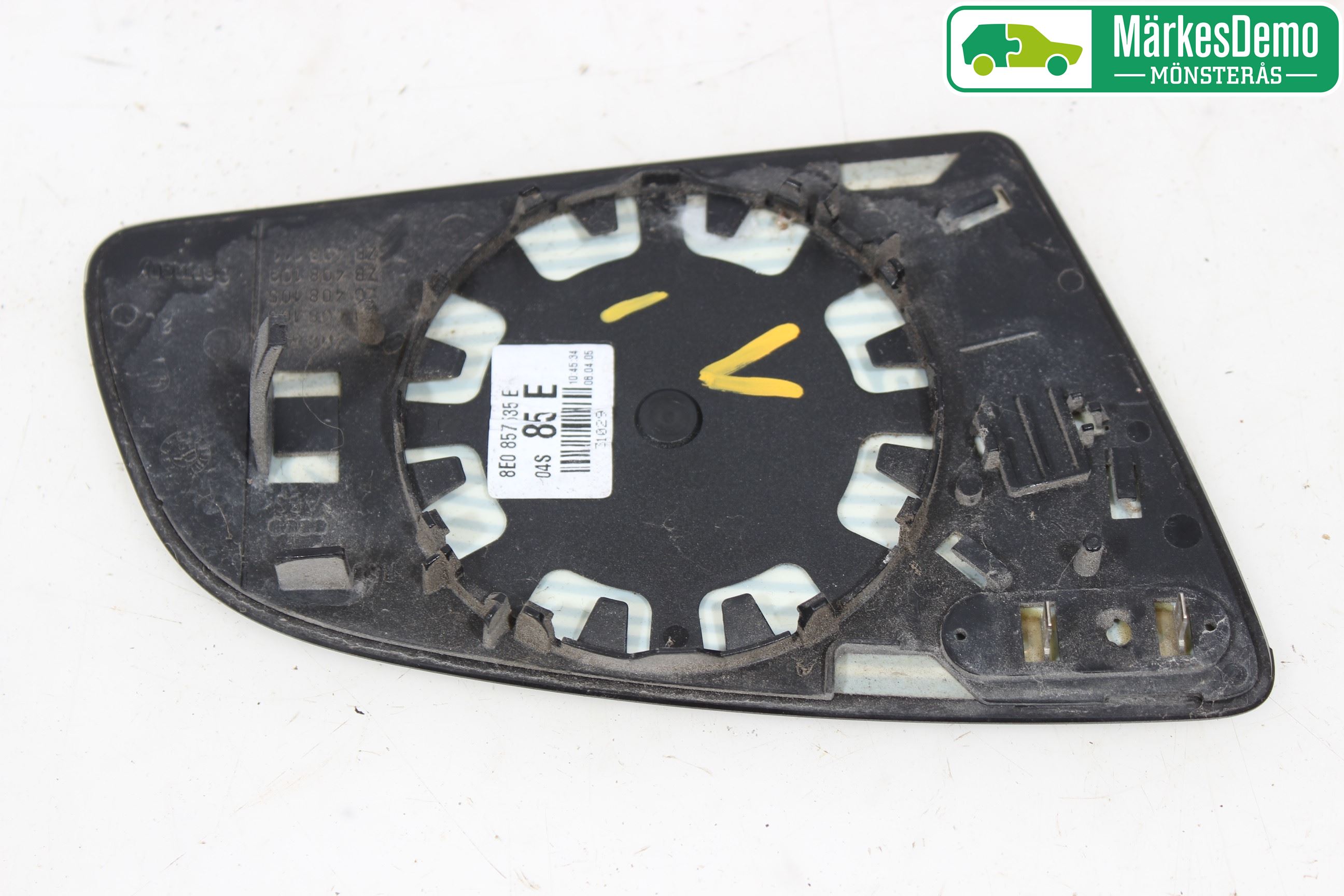 Audi A4/S4 05-07 Spegelglas Vä
