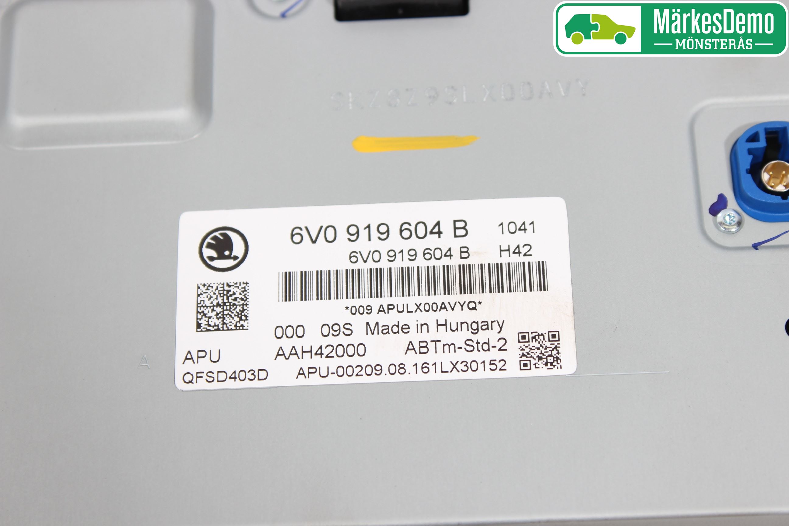 Skoda FABIA 15-21 Radio