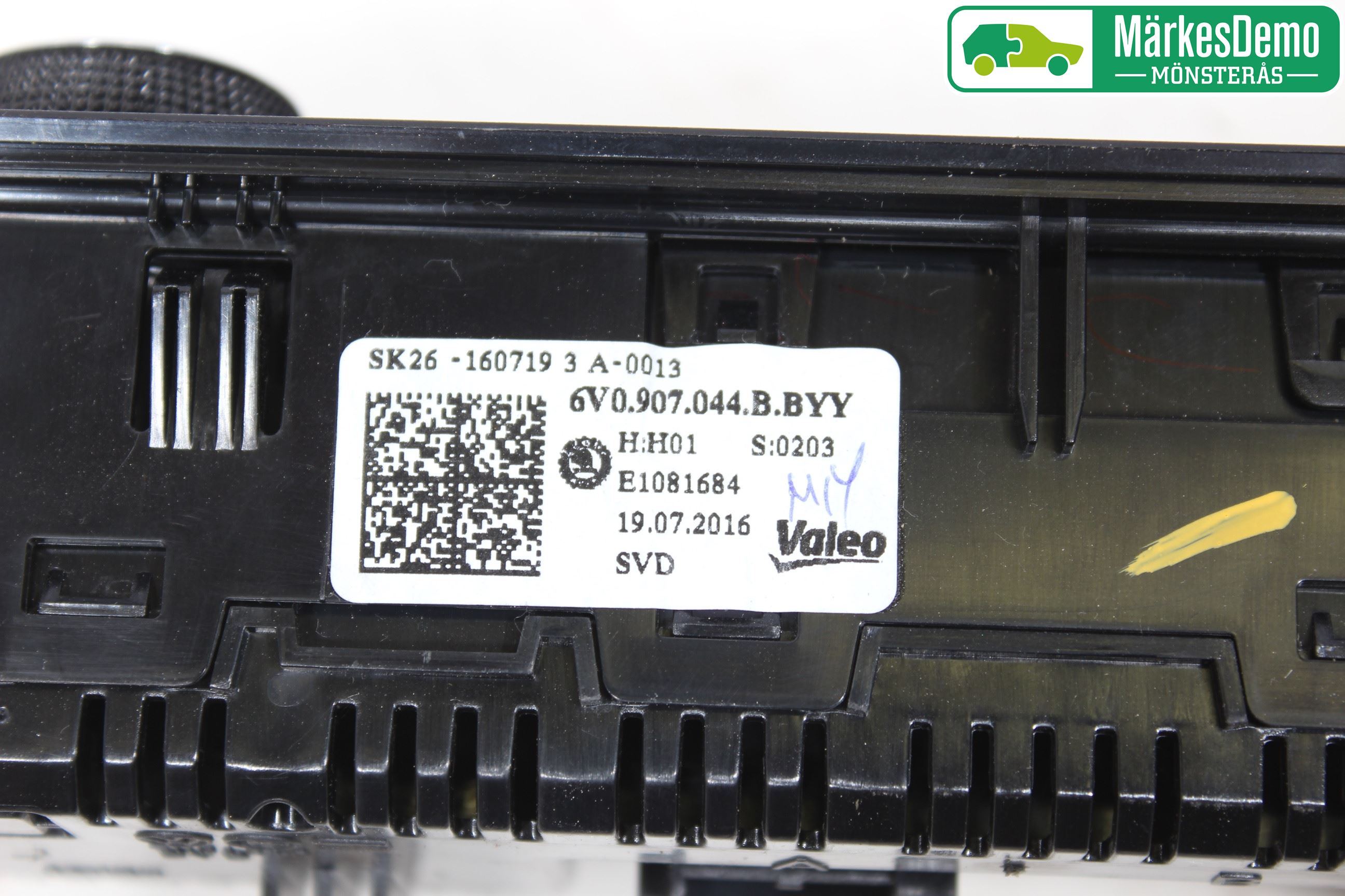 Skoda FABIA 15-21 Ac Styrenhet Ac Manöveren