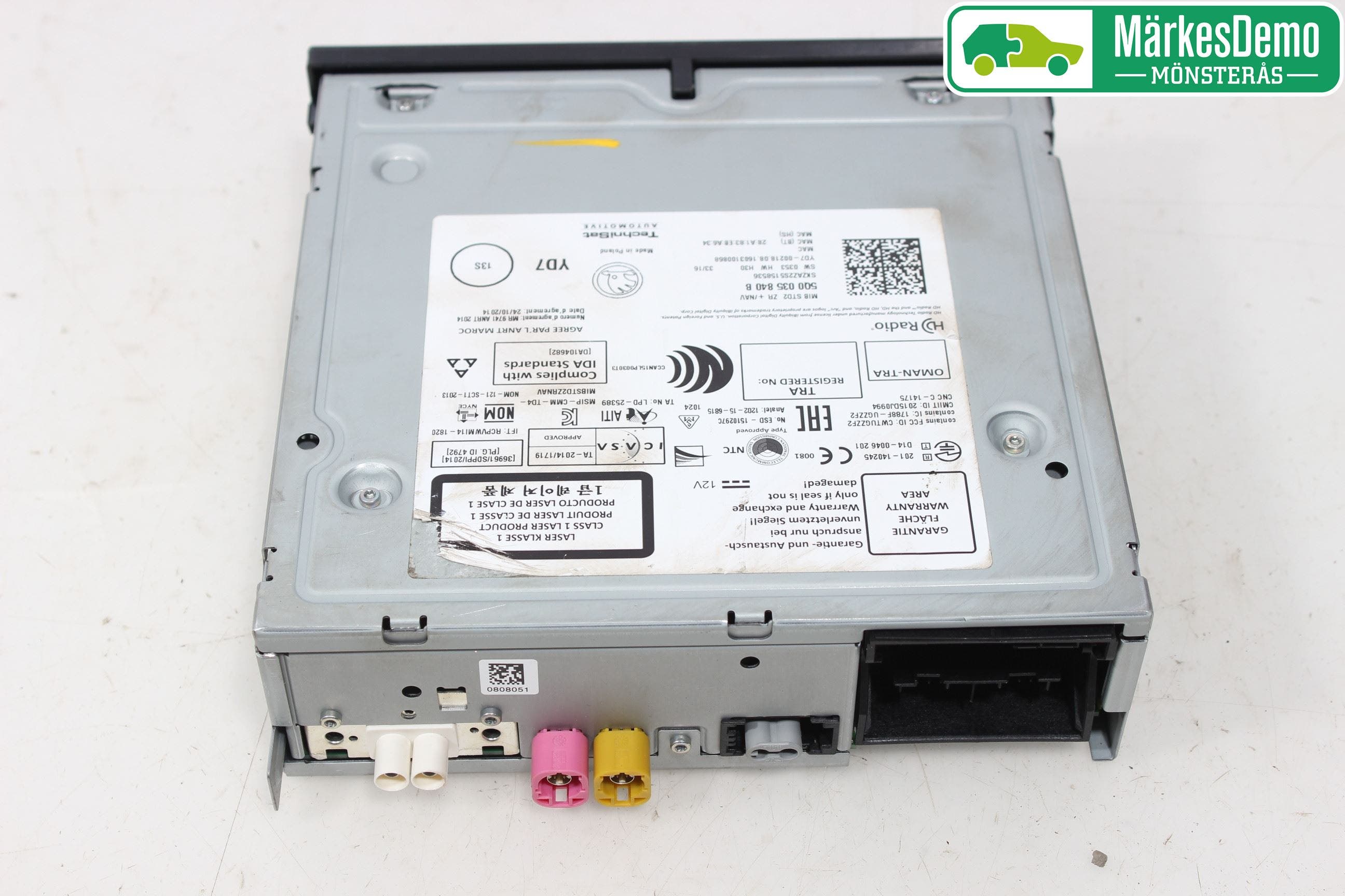 Skoda FABIA 15-21 Radio
