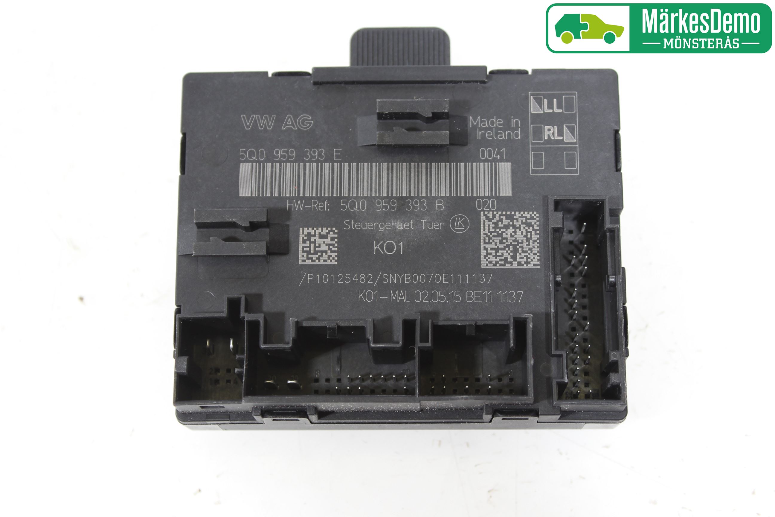 Volkswagen VW GOLF / E-GOLF VII 13-20 Styrenhet Dörr