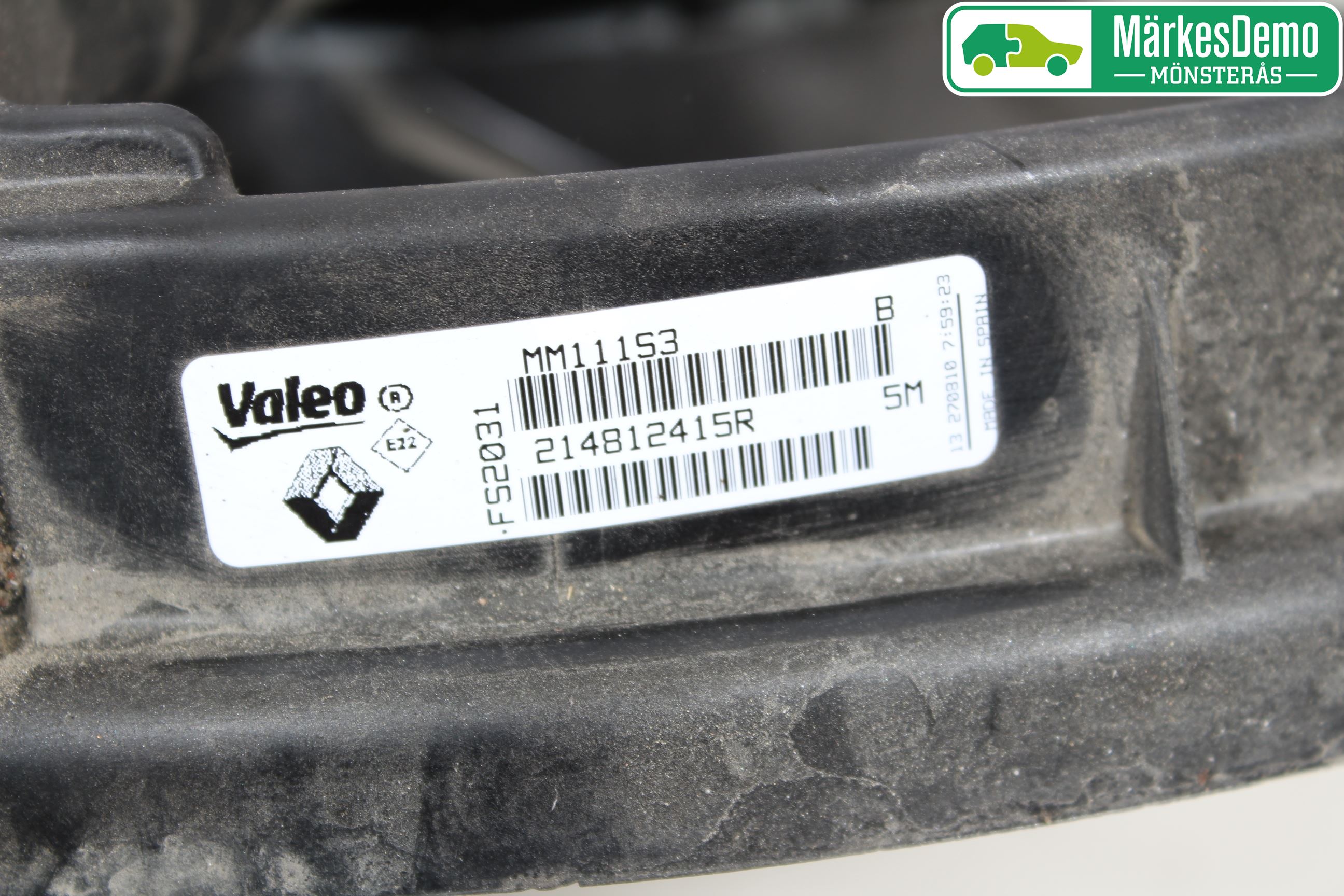 Renault MEGANE III 09-15 Kylfläkt El