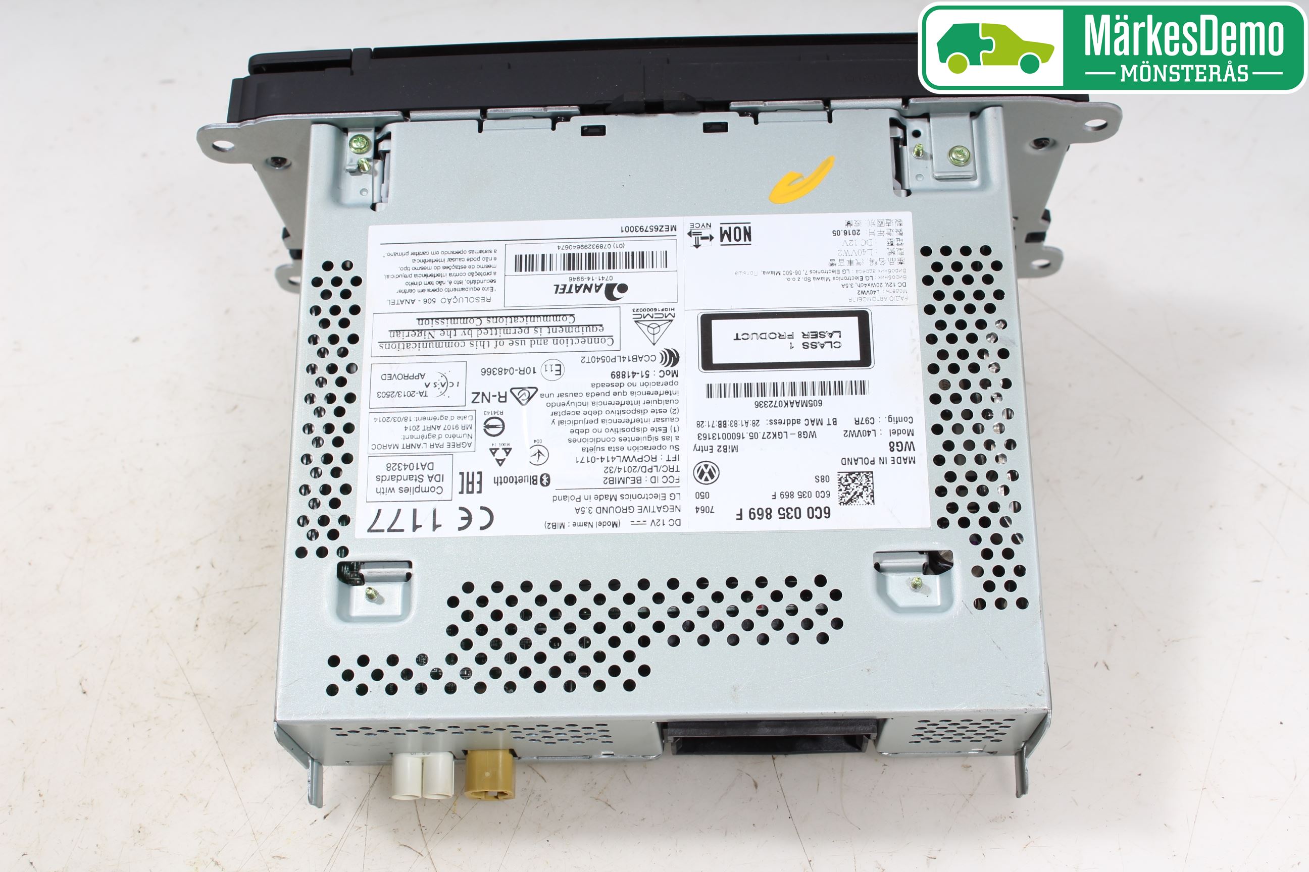 Volkswagen VW POLO 10-17 Radio