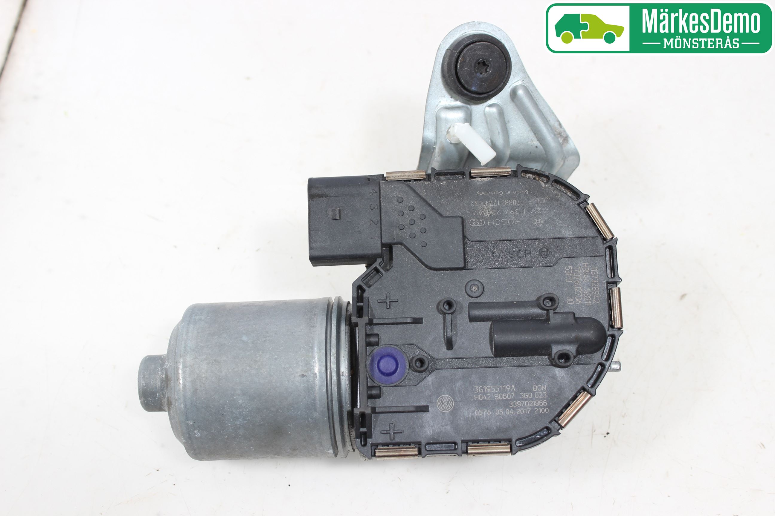Volkswagen VW PASSAT 15-19 Torkarmotor Vindruta