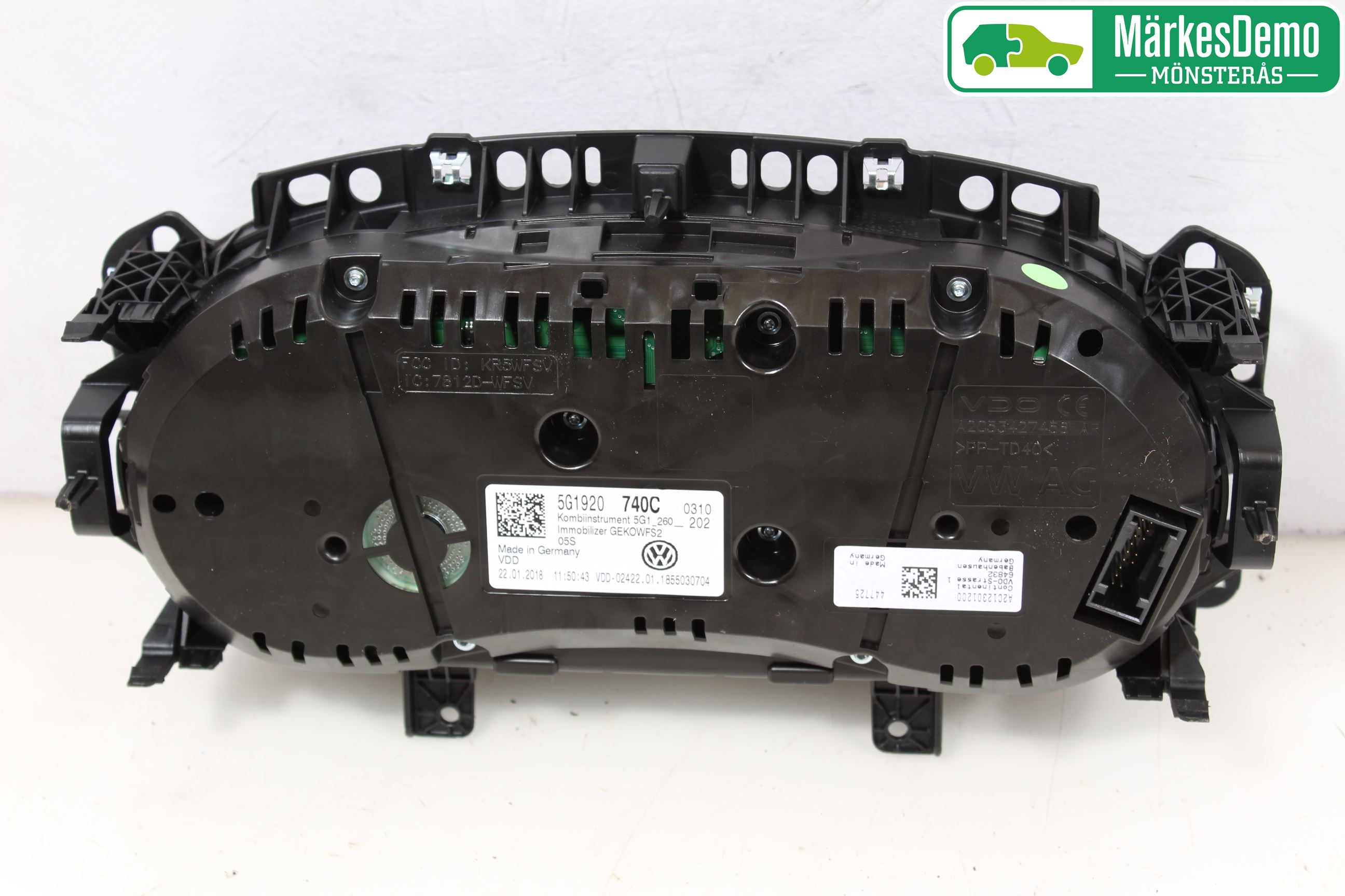 Volkswagen VW GOLF / E-GOLF VII 13-20 Instrument Komb
