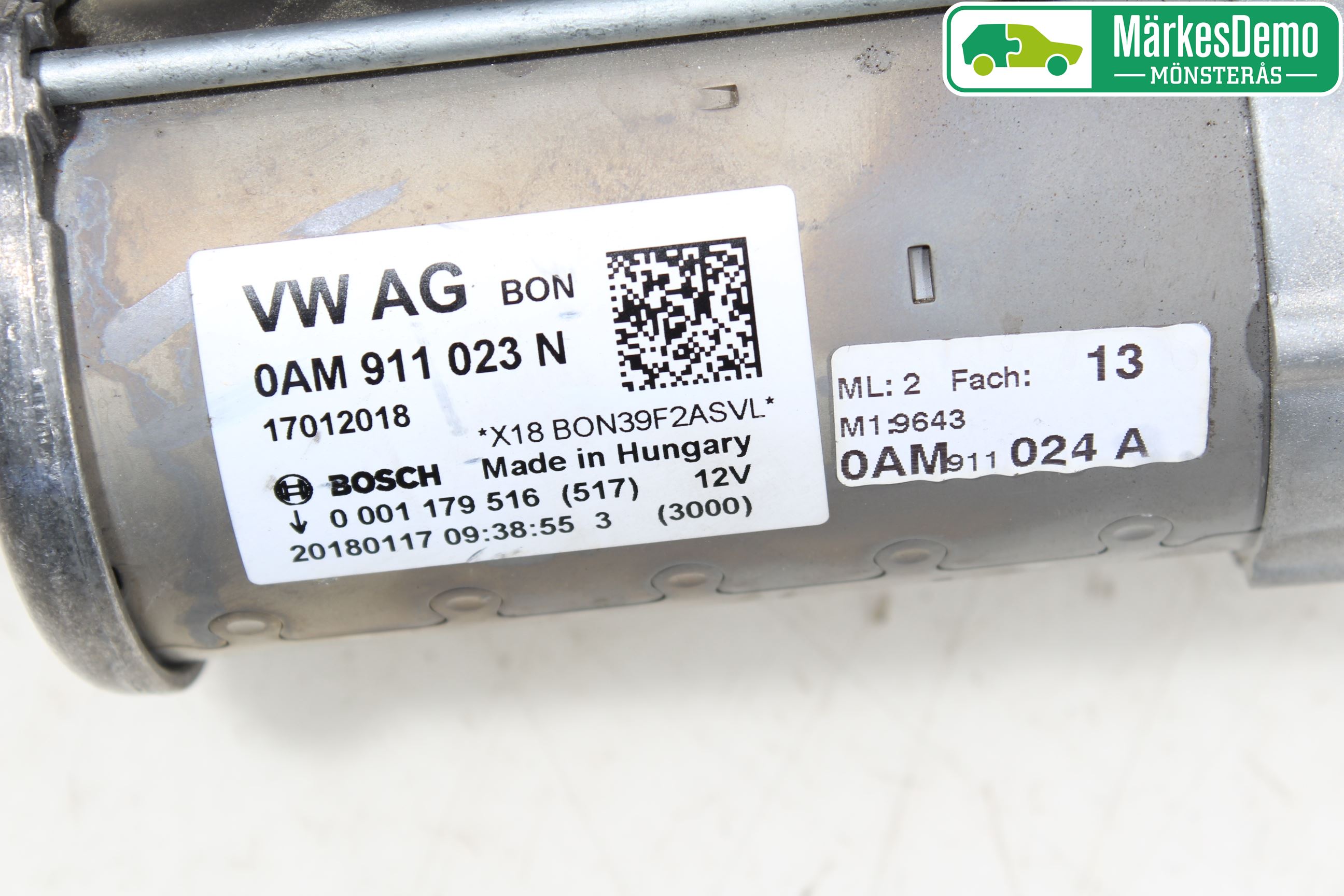 Volkswagen VW GOLF / E-GOLF VII 13-20 Startmotor