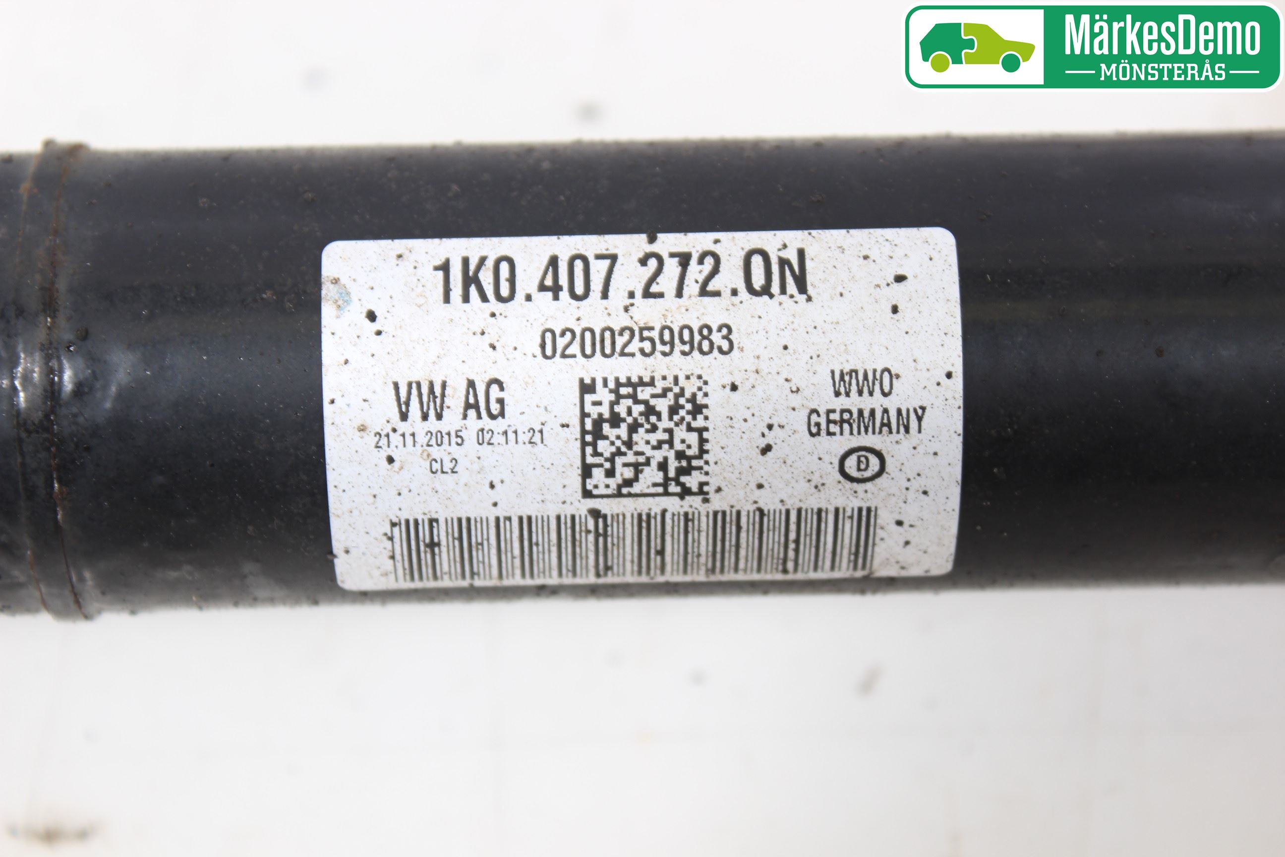 Volkswagen VW GOLF / E-GOLF VII 13-20 Drivaxel Fram Höger