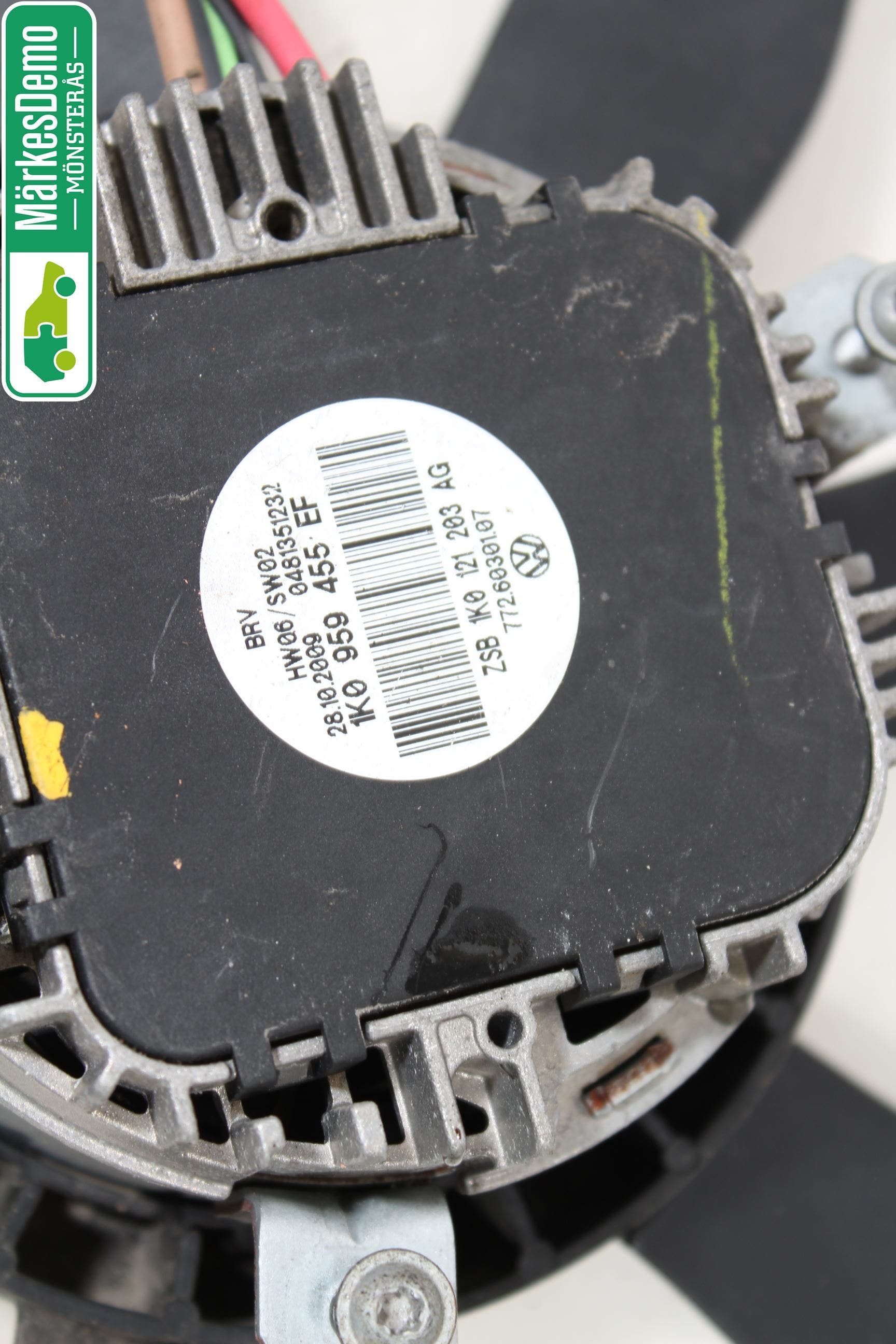 Volkswagen VW GOLF VI 09-13 Kylfläkt El