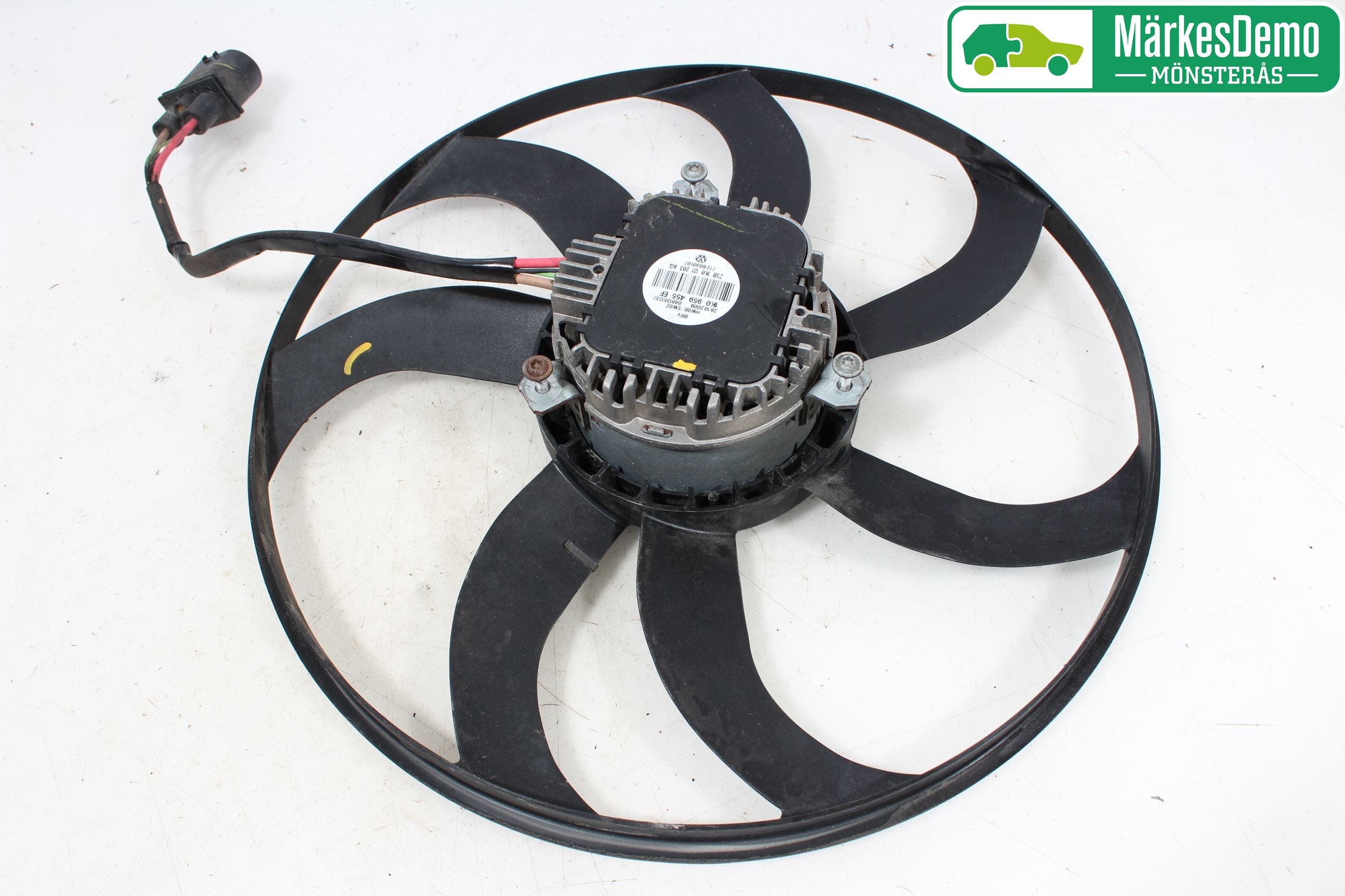 Volkswagen VW GOLF VI 09-13 Kylfläkt El