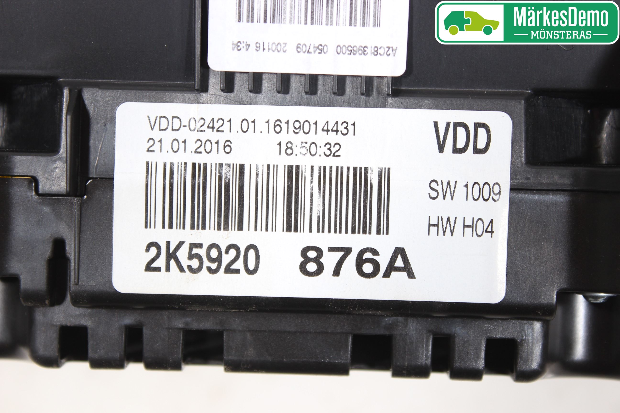 Volkswagen VW CADDY 16-20 Instrument Komb