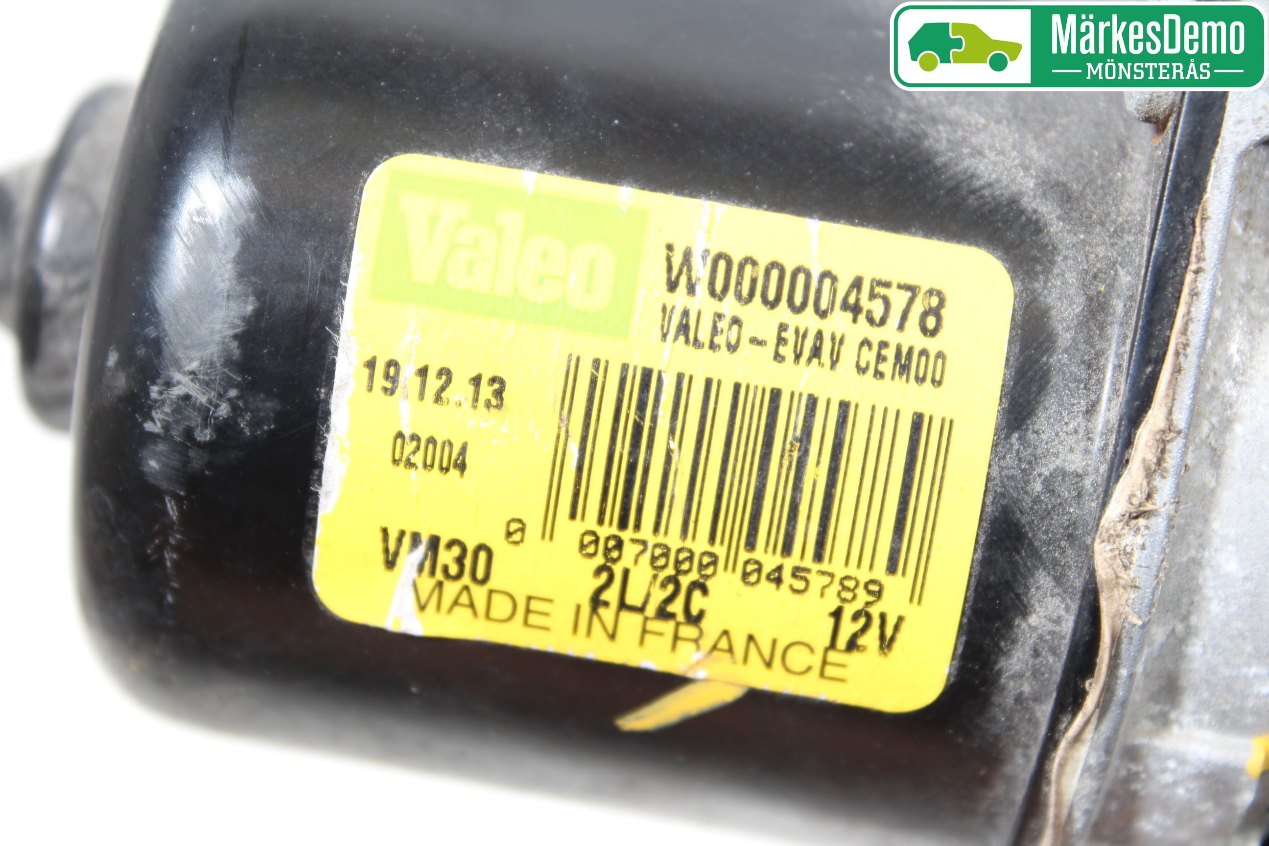 Citroen C3 10-17 Torkarmotor Vindruta