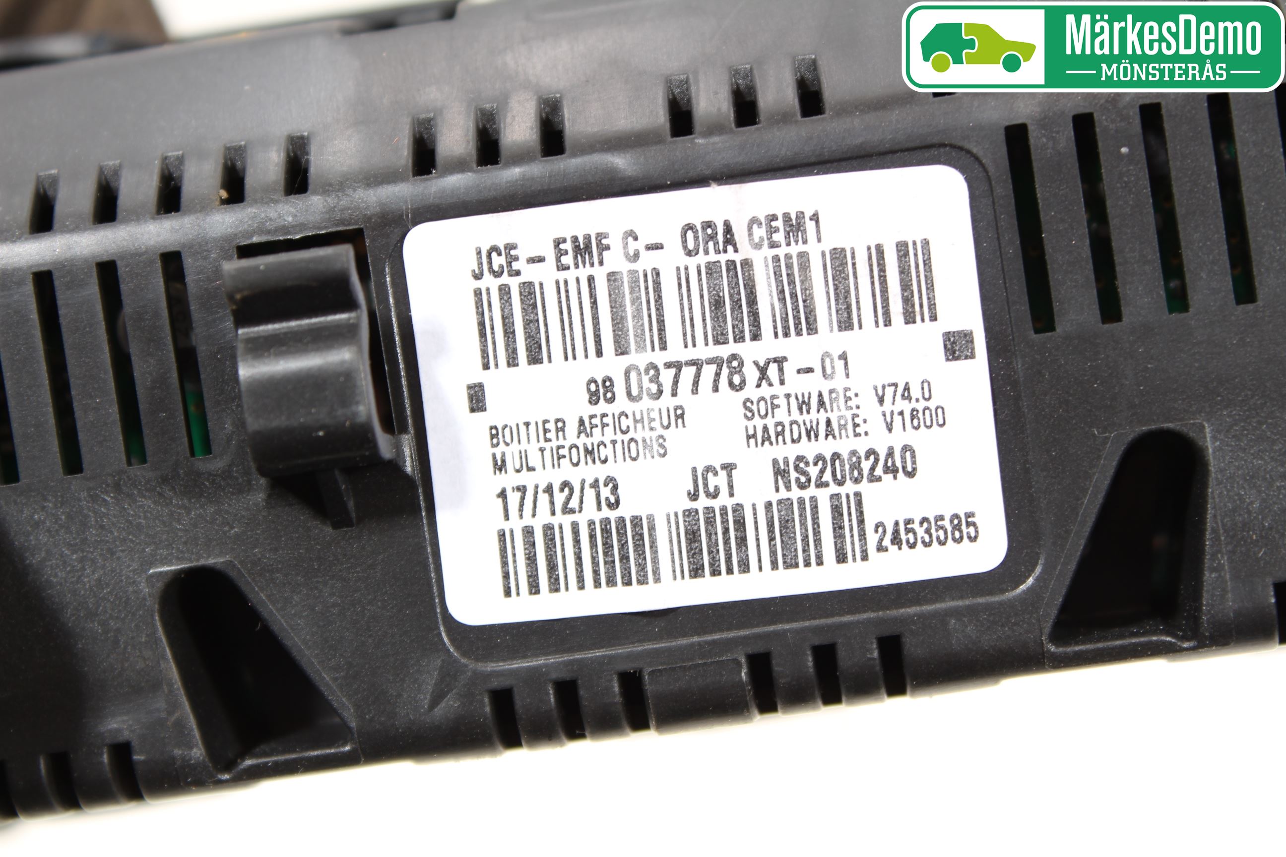 Citroen C3 10-17 Färddator