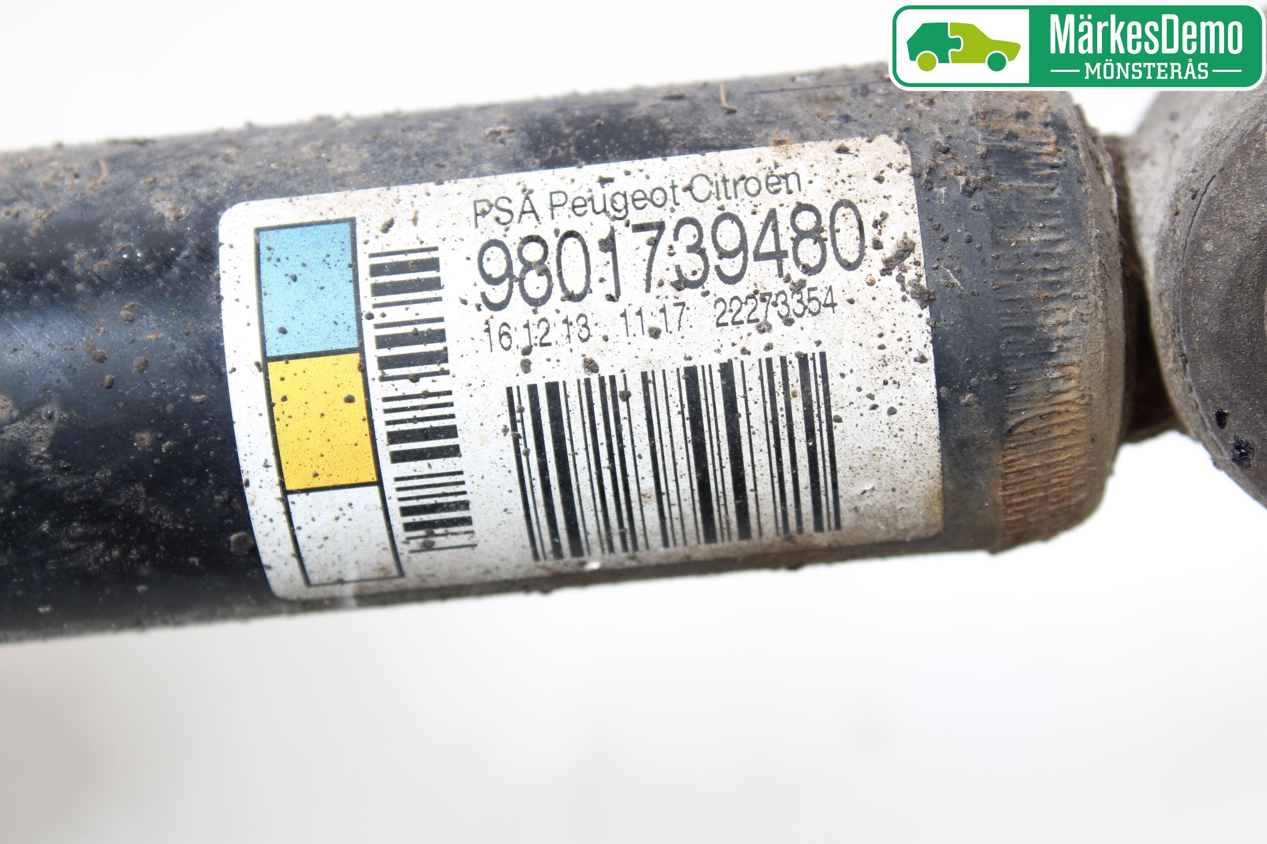 Citroen C3 10-17 Stötdämpare Bak