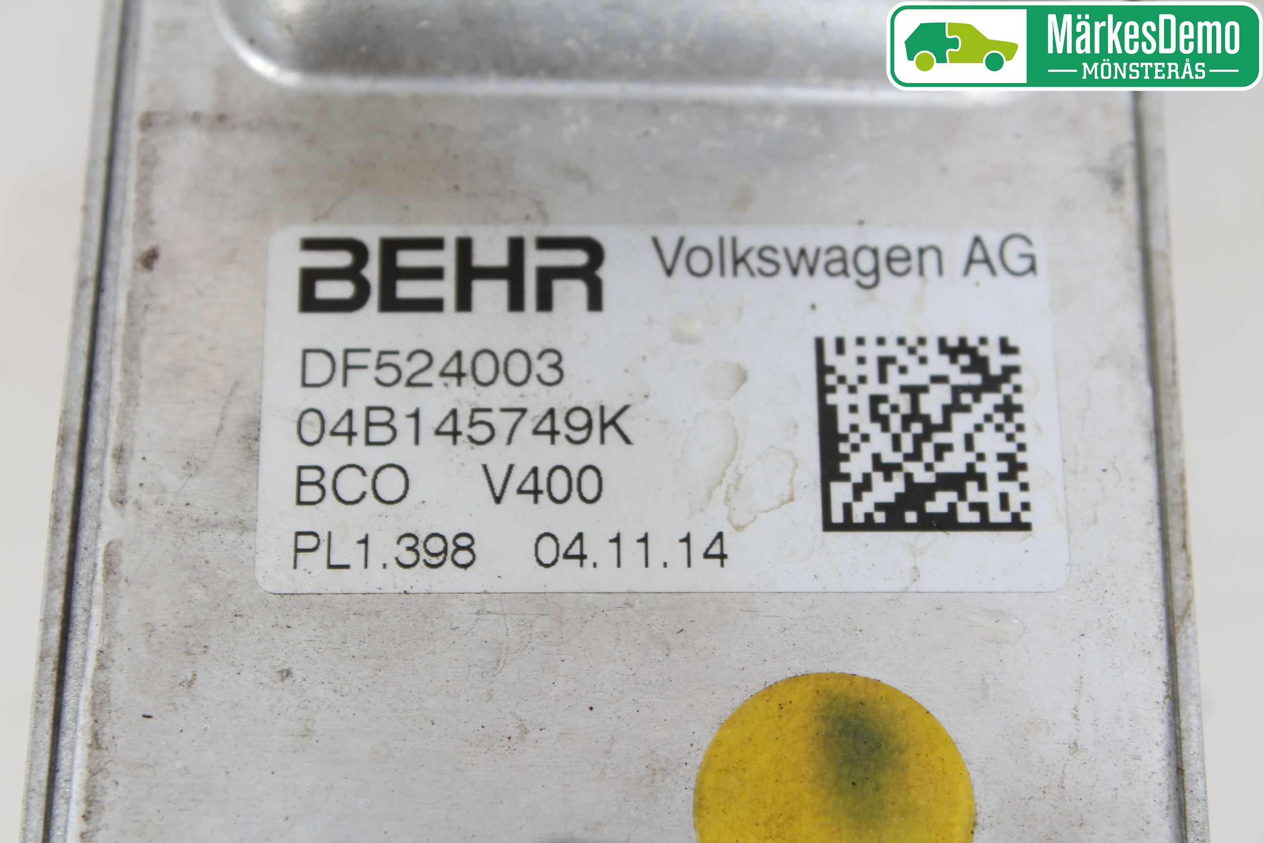 Volkswagen VW POLO 10-17 Laddluft-Intercooler Kyl