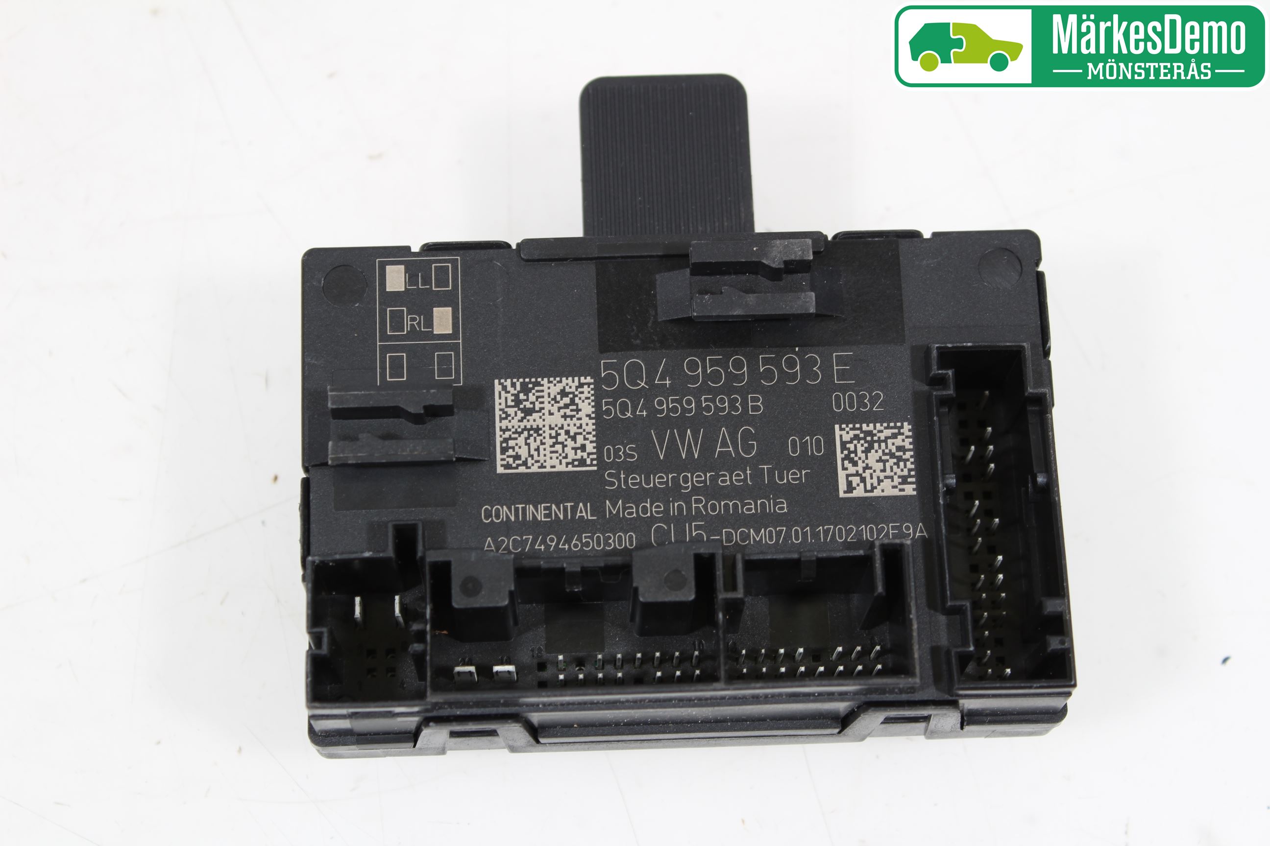 Volkswagen VW GOLF / E-GOLF VII 13-20 Styrenhet Dörr