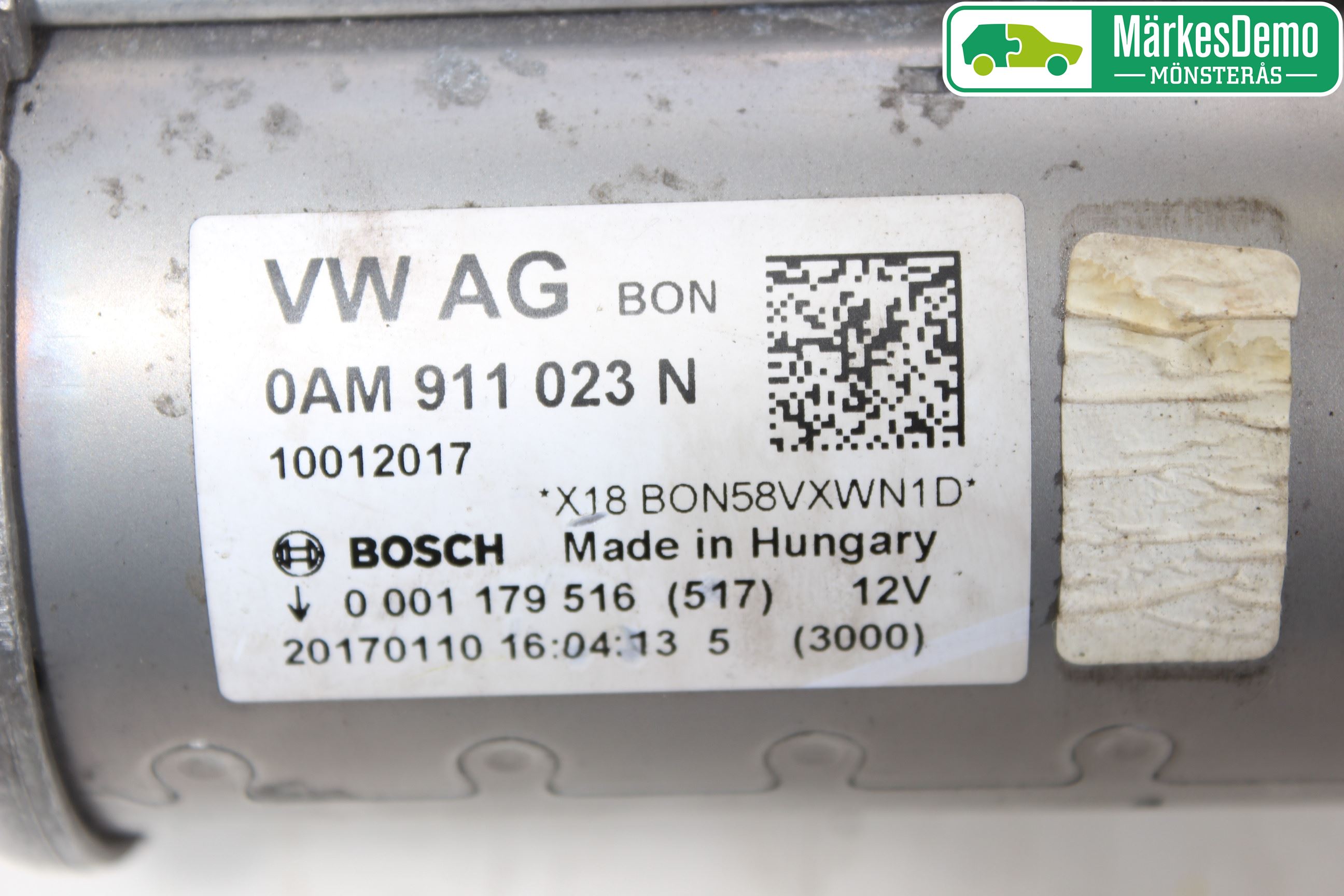 Volkswagen VW GOLF / E-GOLF VII 13-20 Startmotor