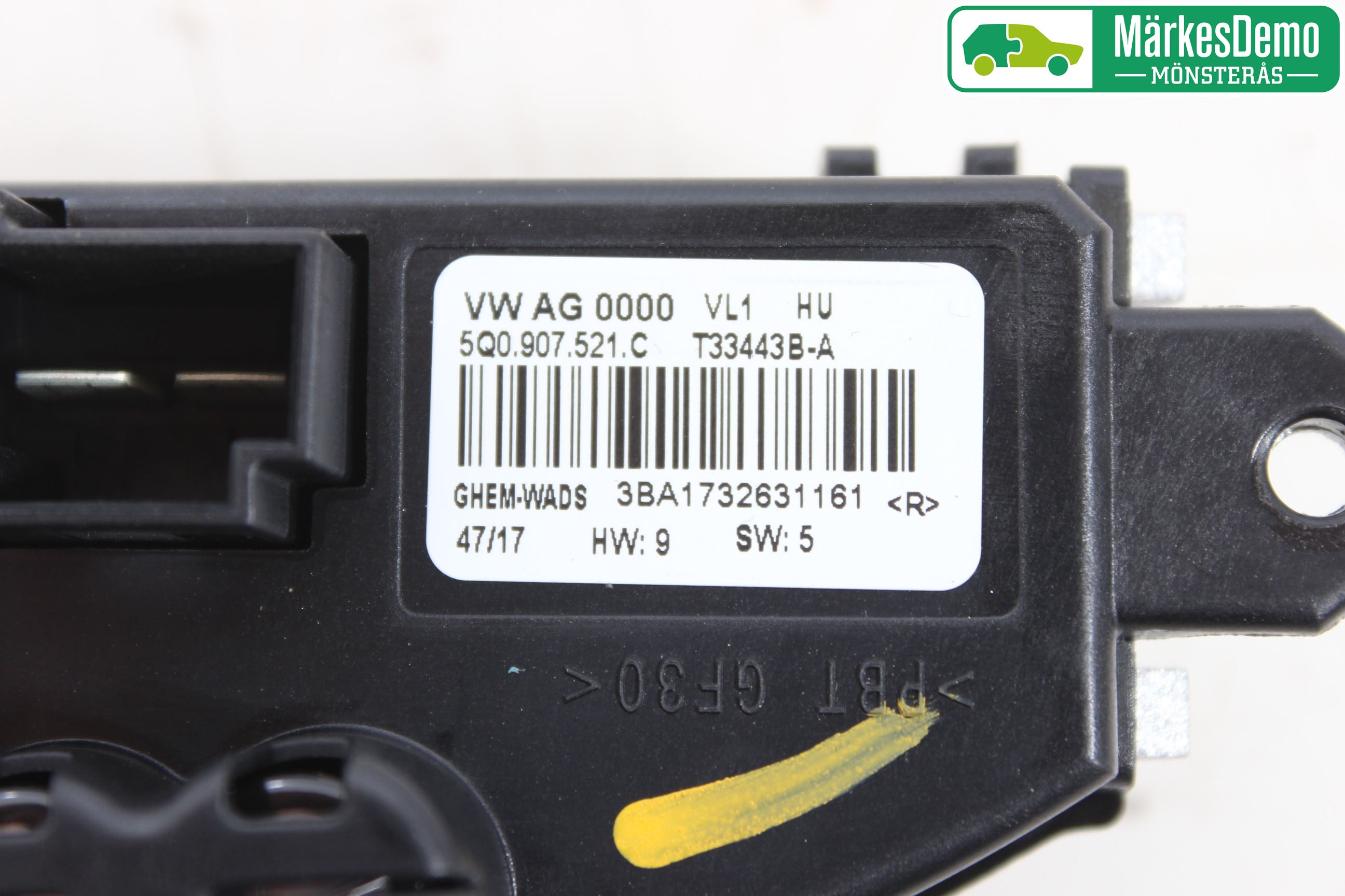 Volkswagen VW PASSAT 15-19 Värmefläktsmotstånd