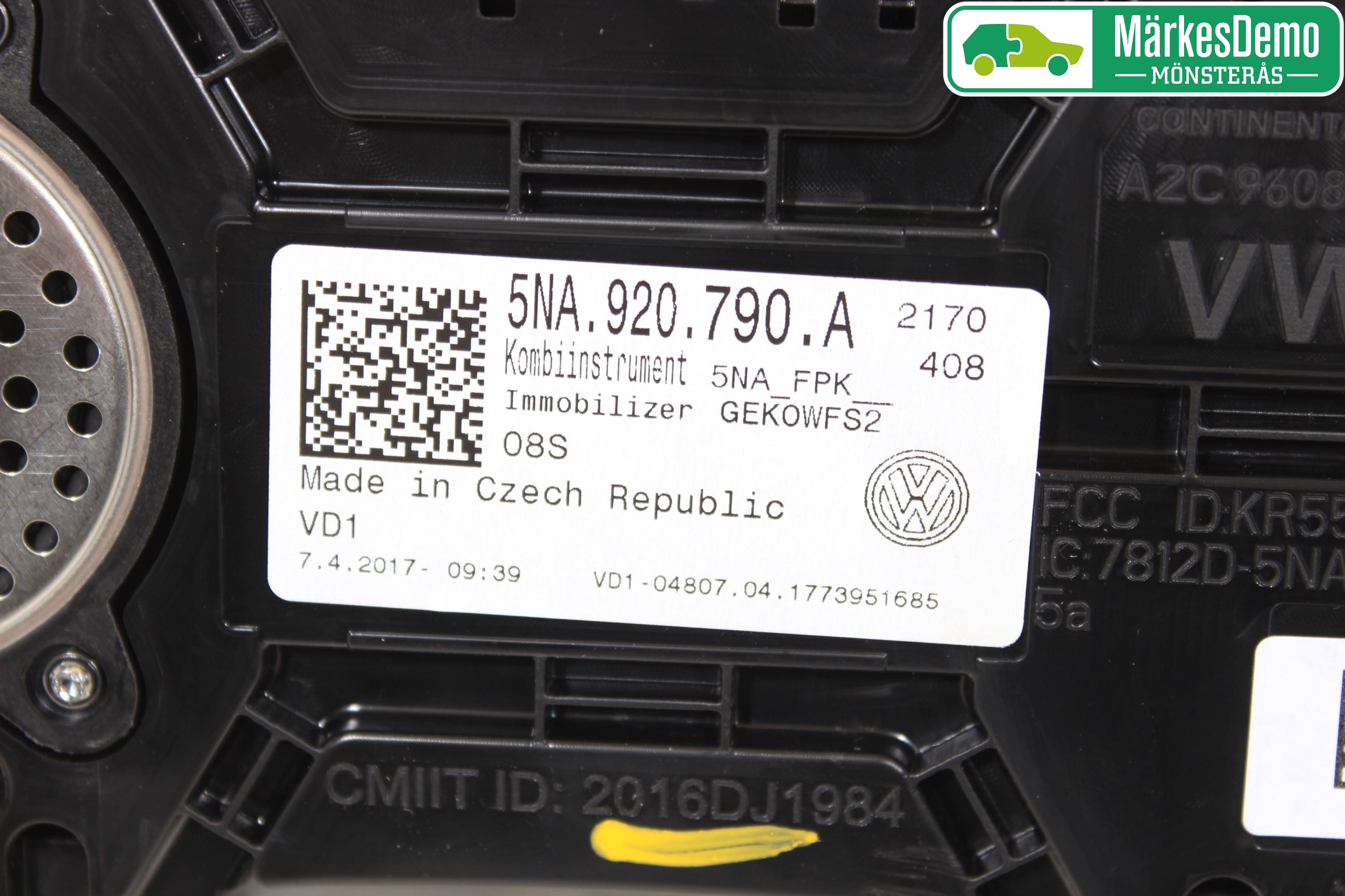 Volkswagen VW TIGUAN 16-24 Instrument Komb