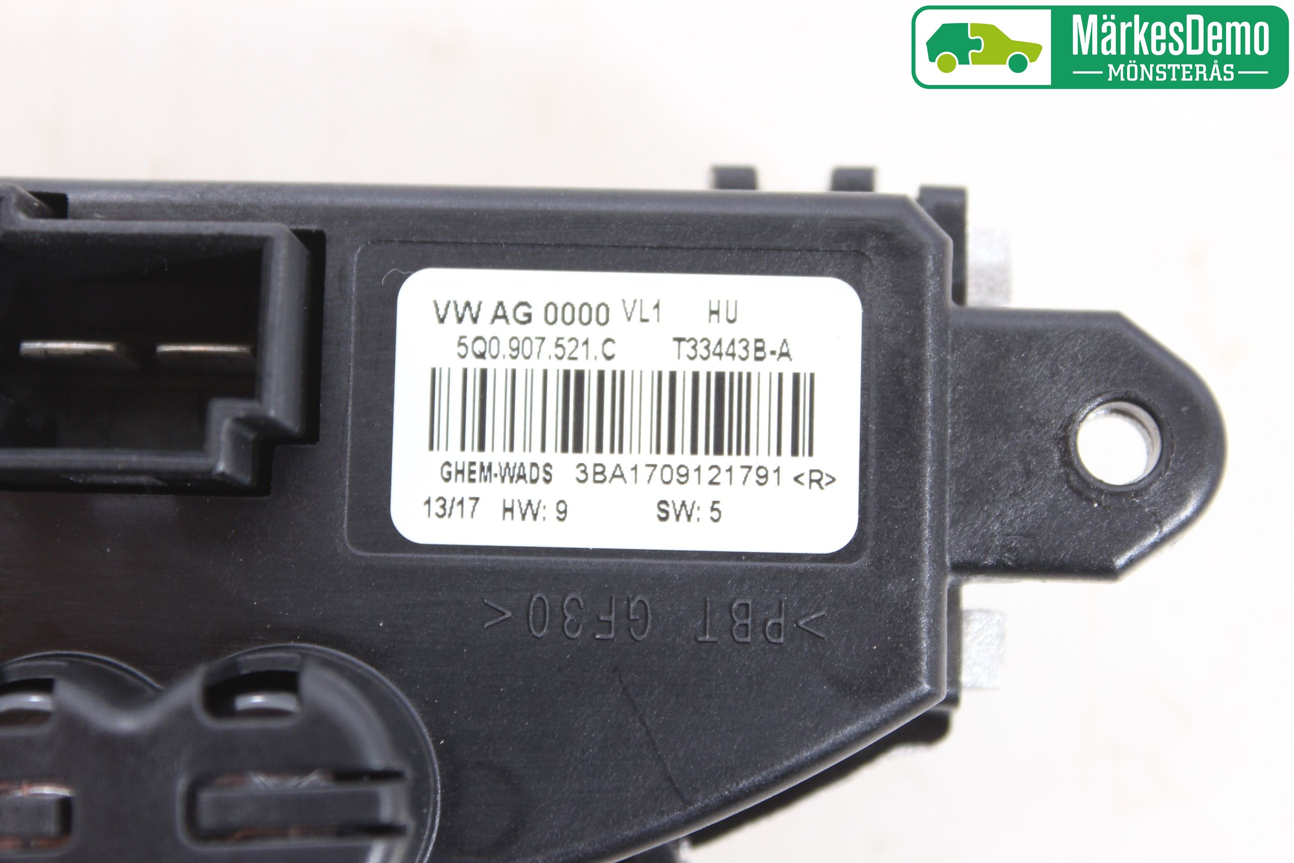 Volkswagen VW TIGUAN 16-24 Värmefläktsmotstånd
