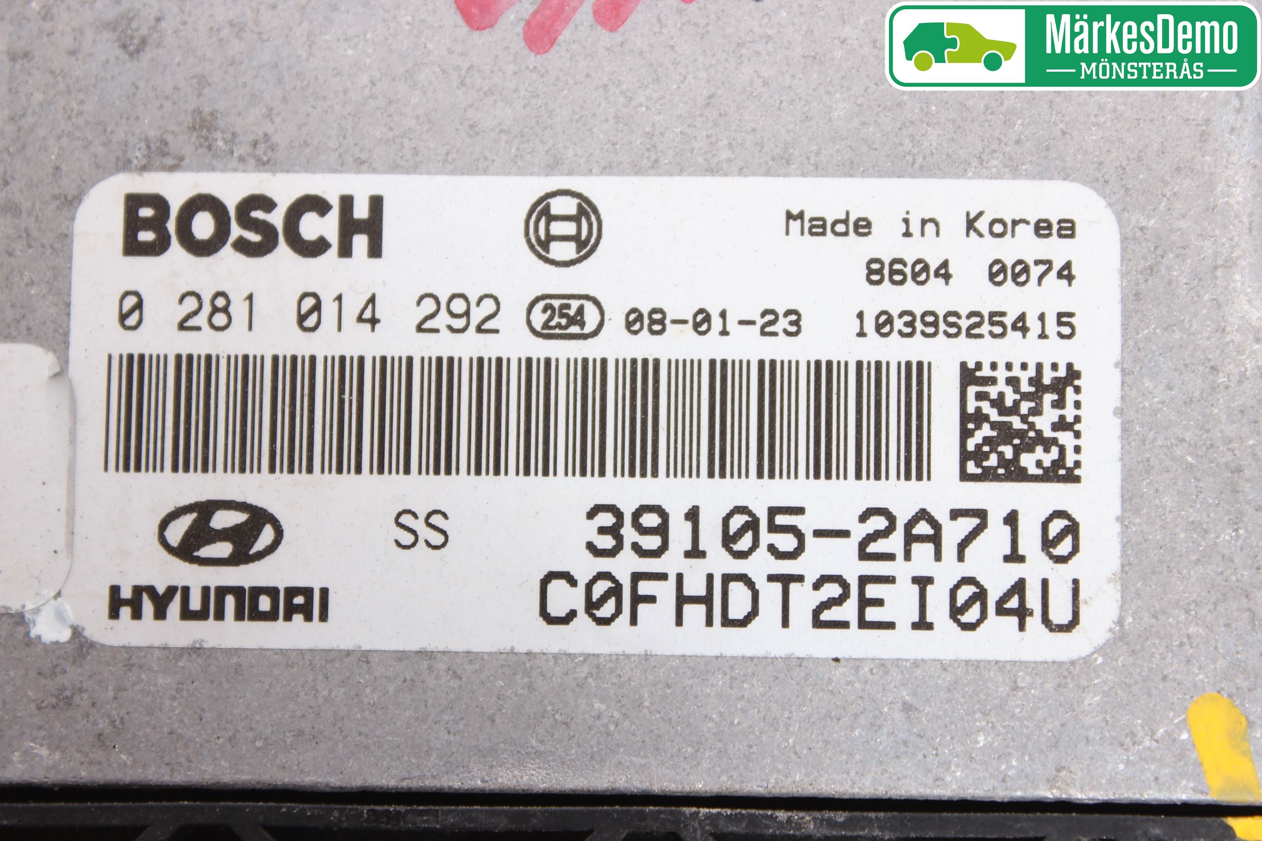 Hyundai i30 FD 07-12 Styrenhet Insprut Bensin