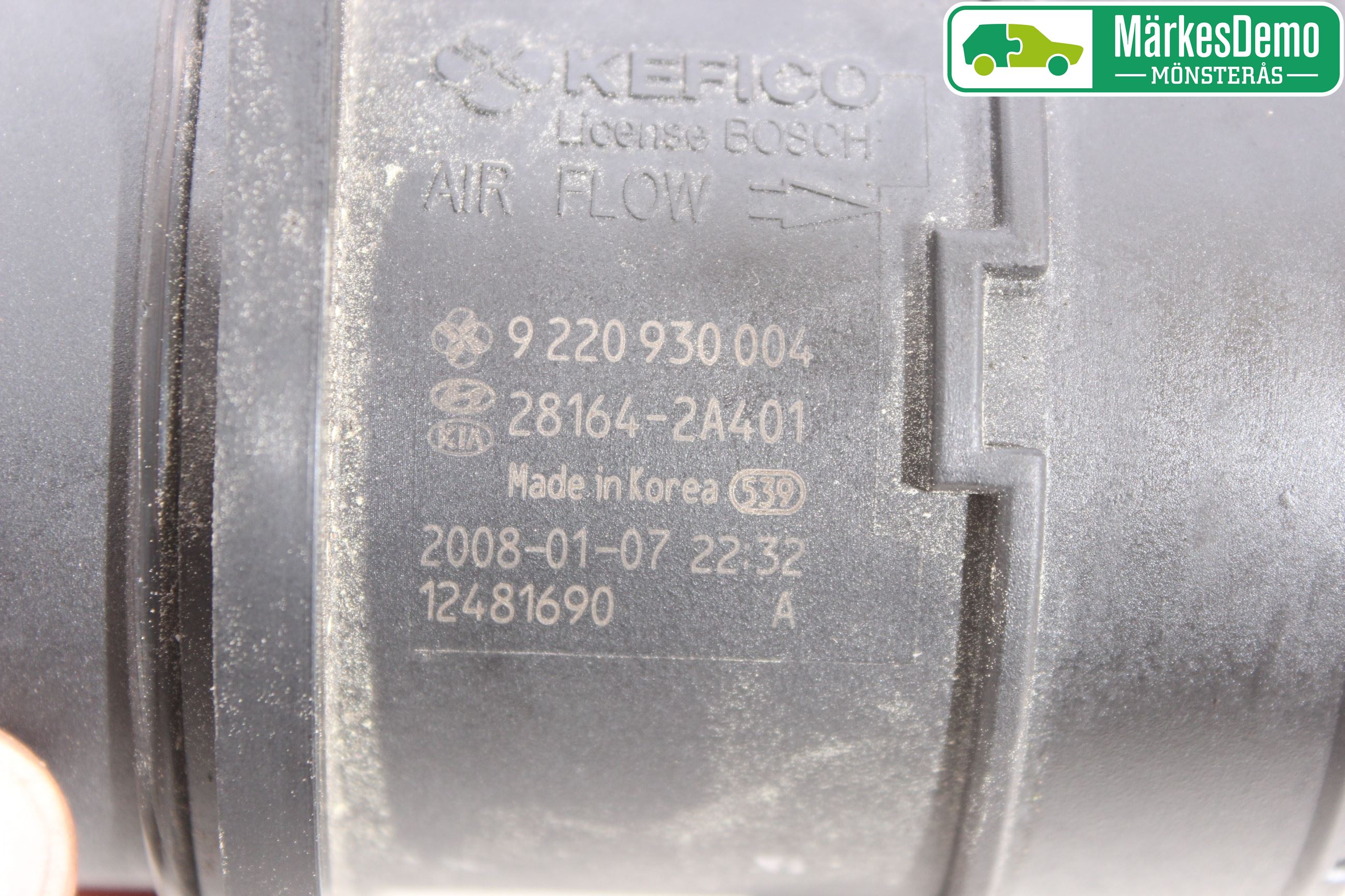 Hyundai i30 FD 07-12 Injluftmassamätare