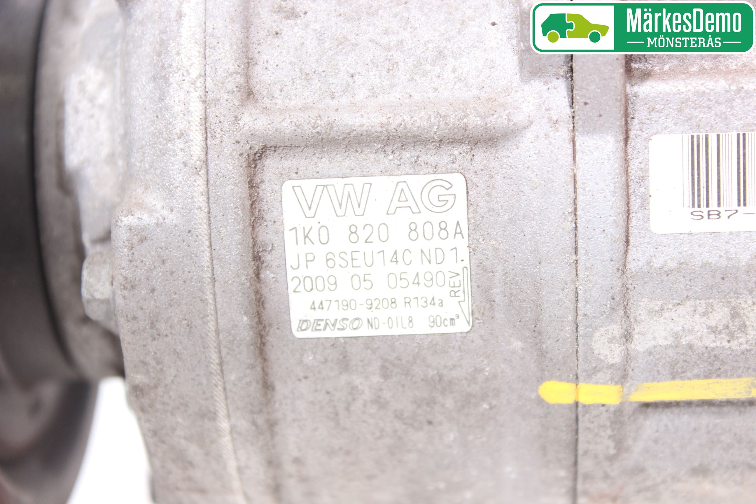 Volkswagen VW GOLF VI 09-13 Ac Kompressor