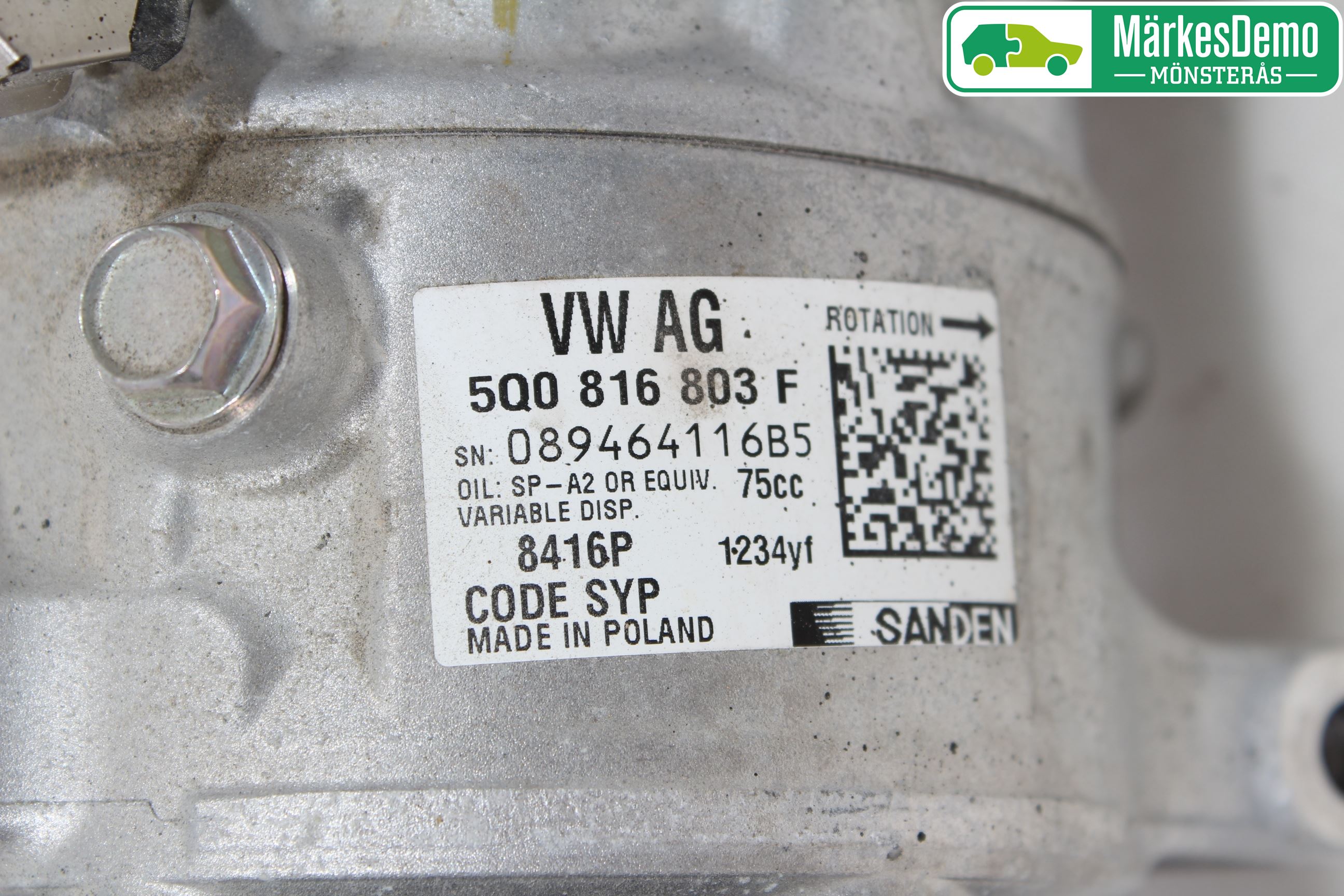 Skoda FABIA 15-21 Ac Kompressor