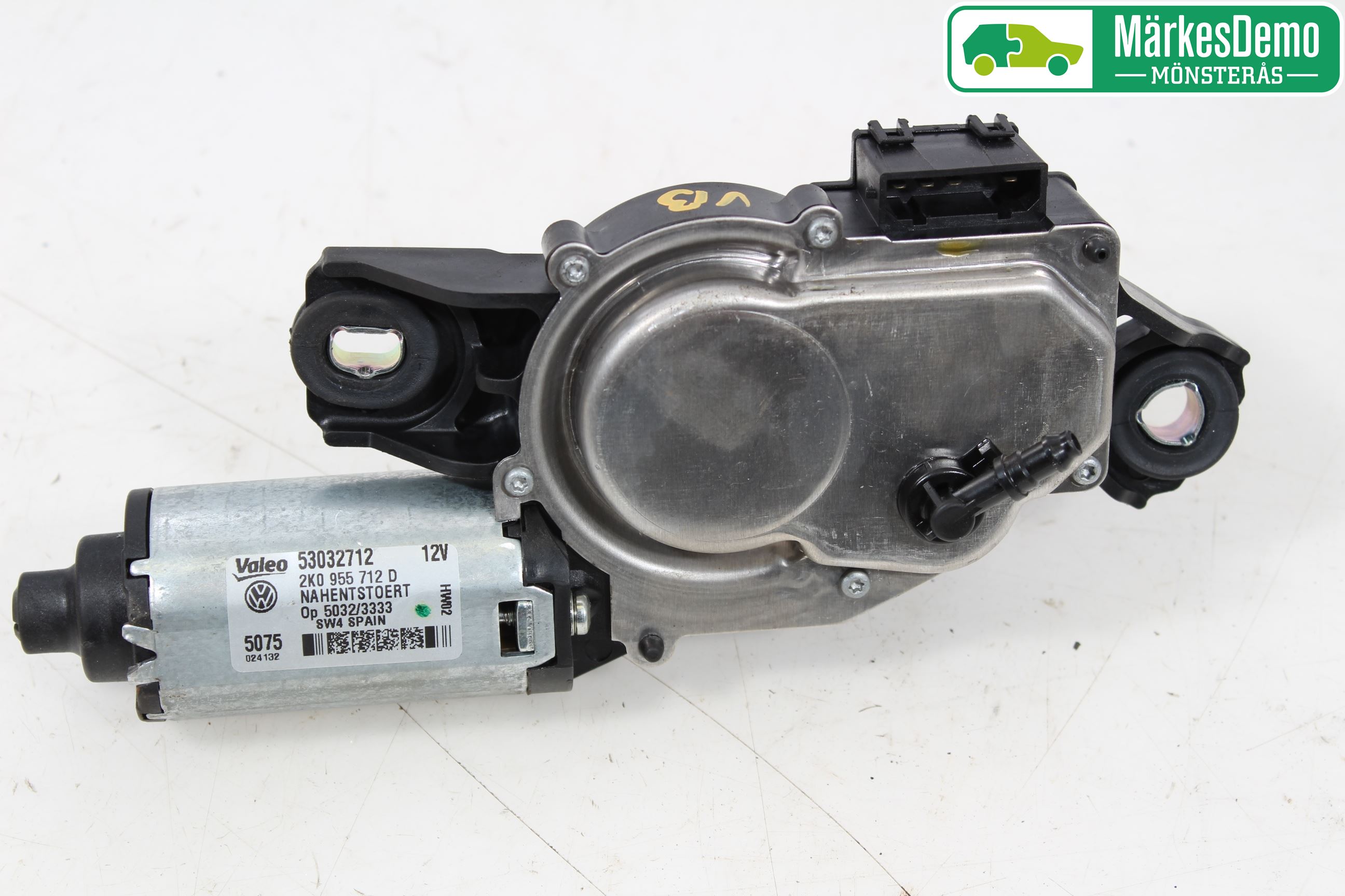 Volkswagen VW CADDY 11-15 Torkarmotor Baklucka